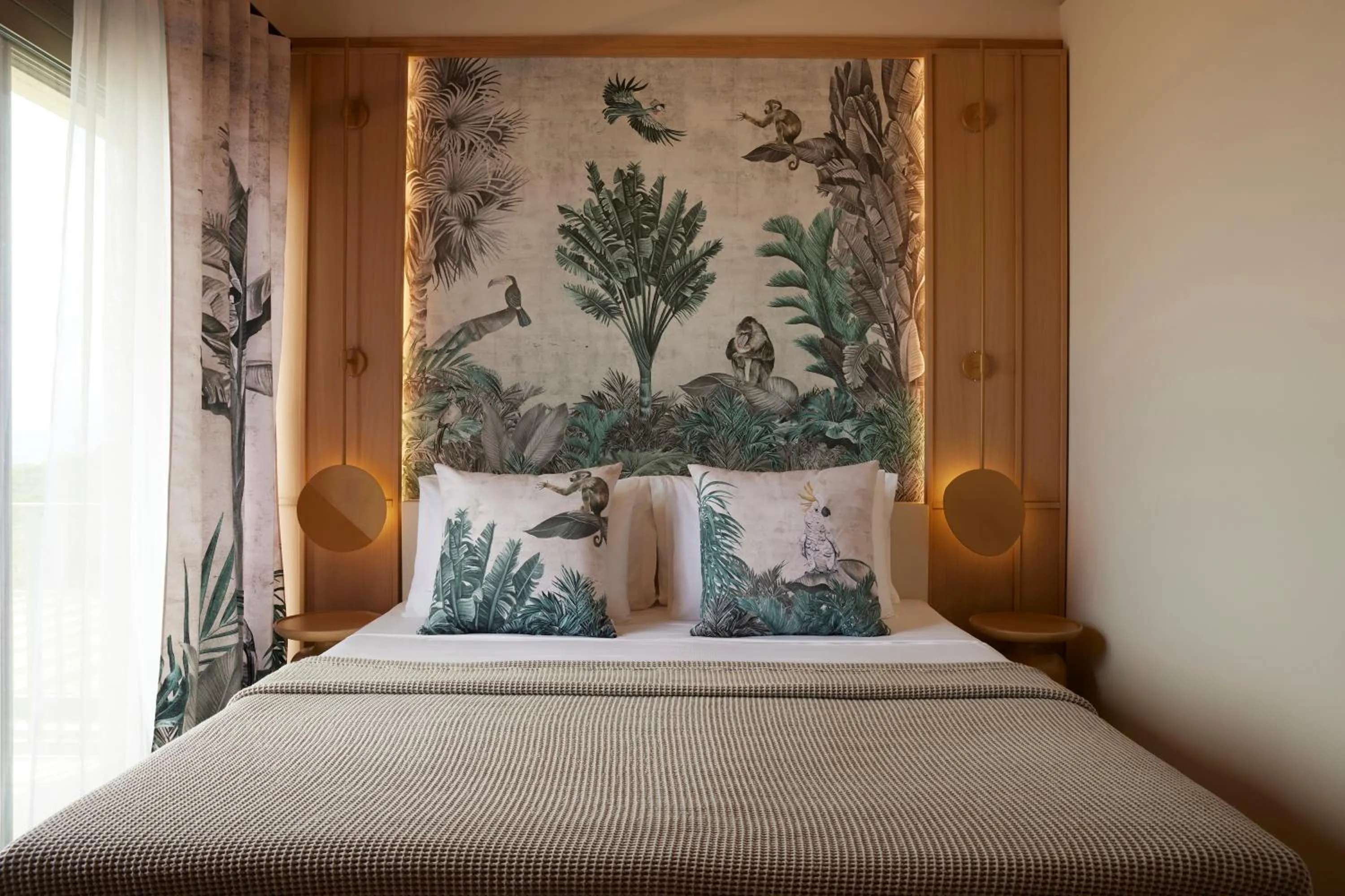 Bed in Epiphany Villas Lefkada