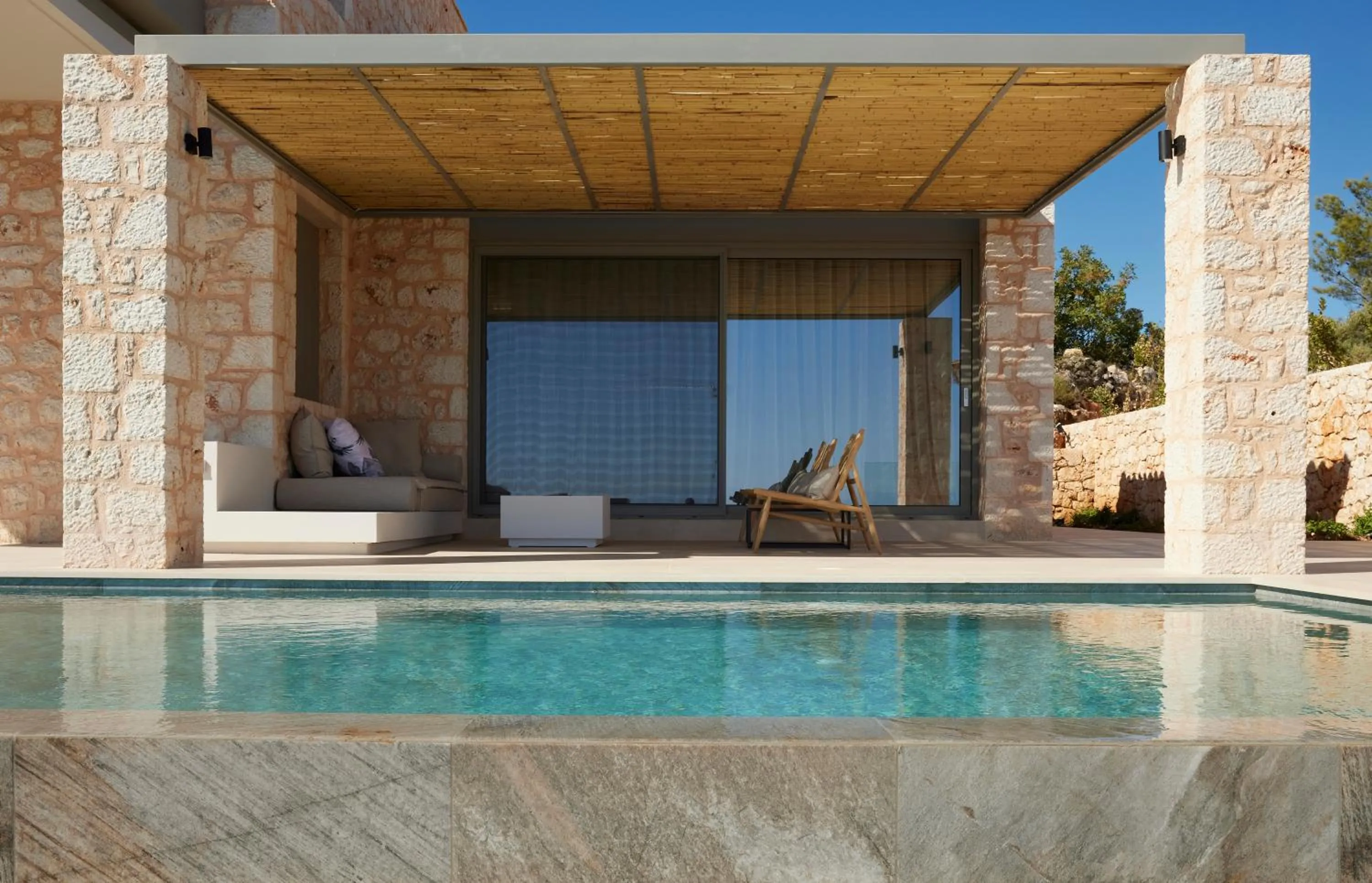 Patio in Epiphany Villas Lefkada