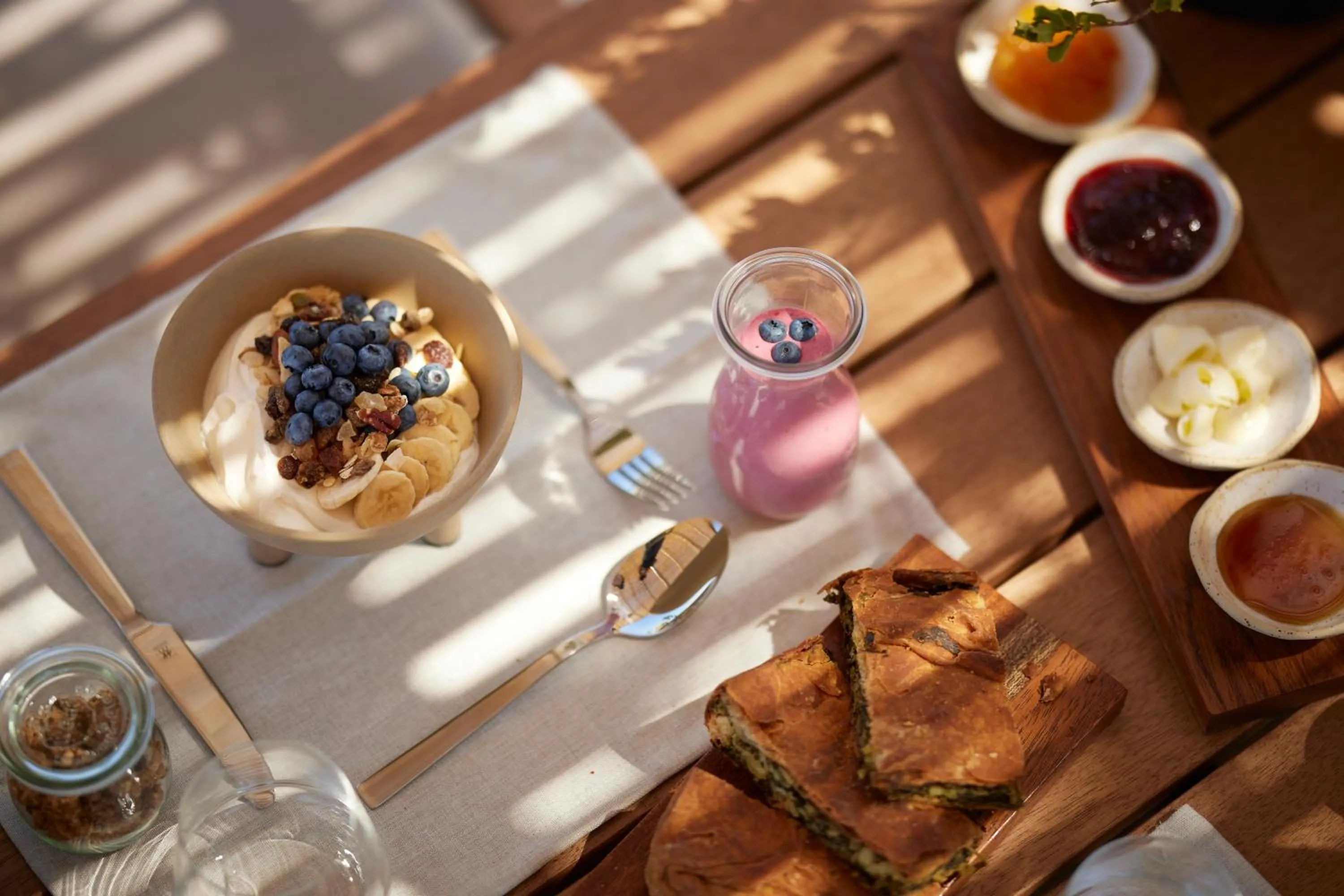 Food in Epiphany Villas Lefkada