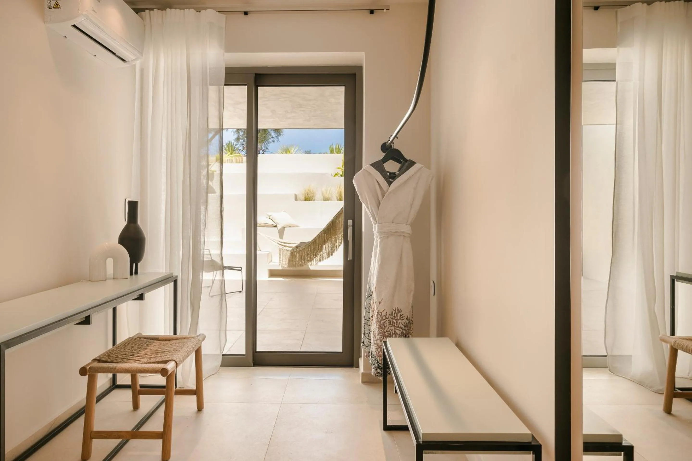 Bed in Epiphany Villas Lefkada
