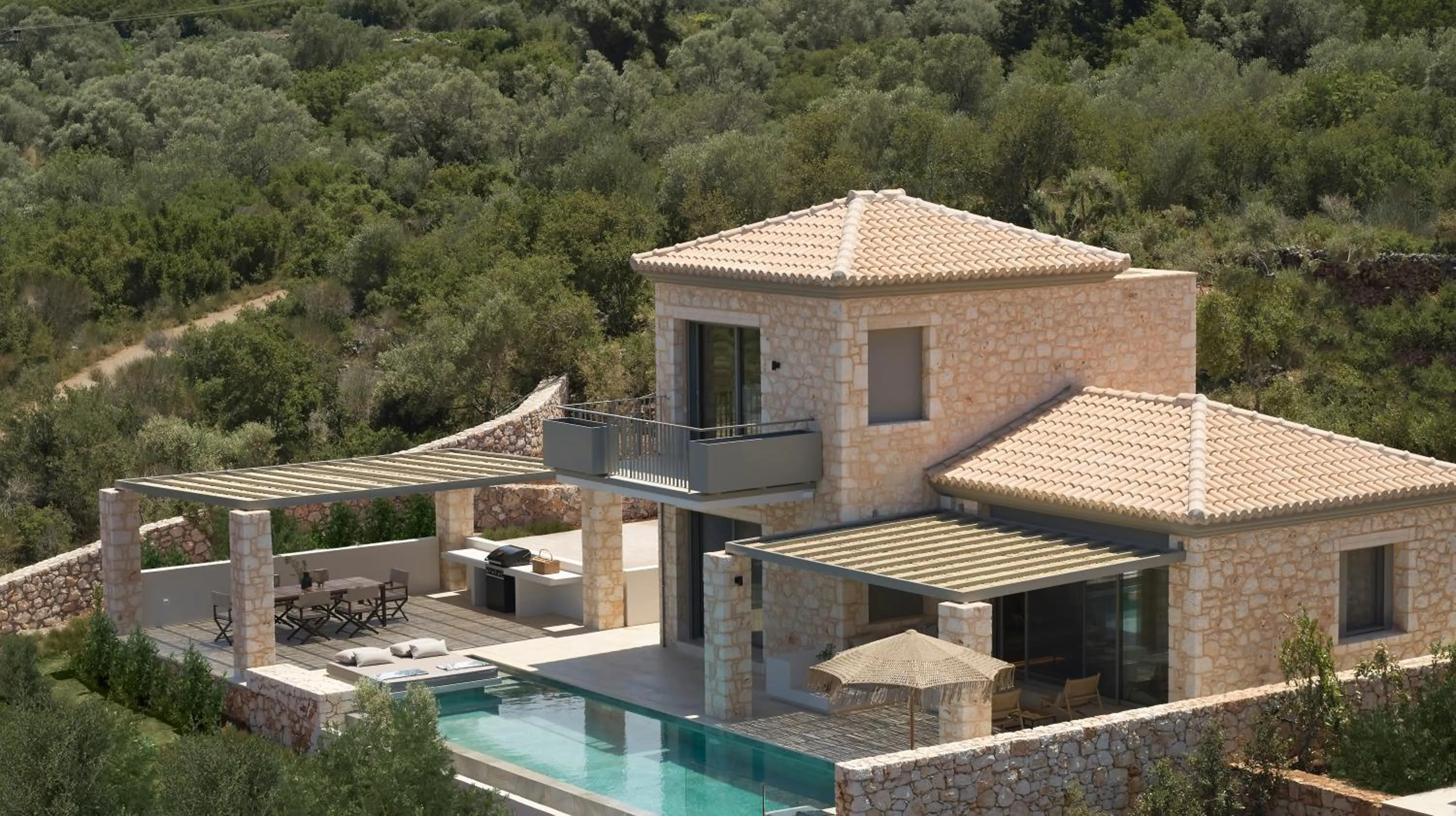Property building in Epiphany Villas Lefkada