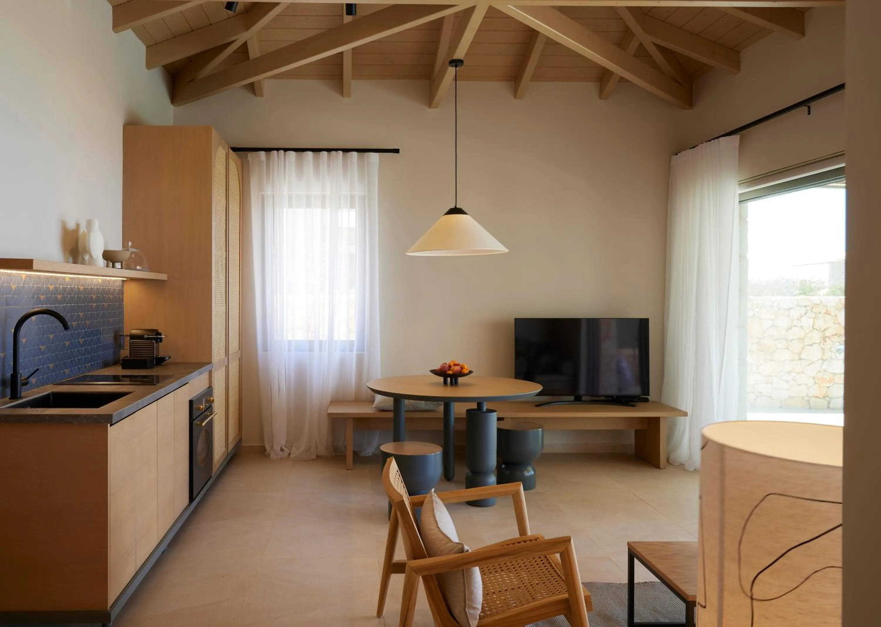 TV and multimedia in Epiphany Villas Lefkada