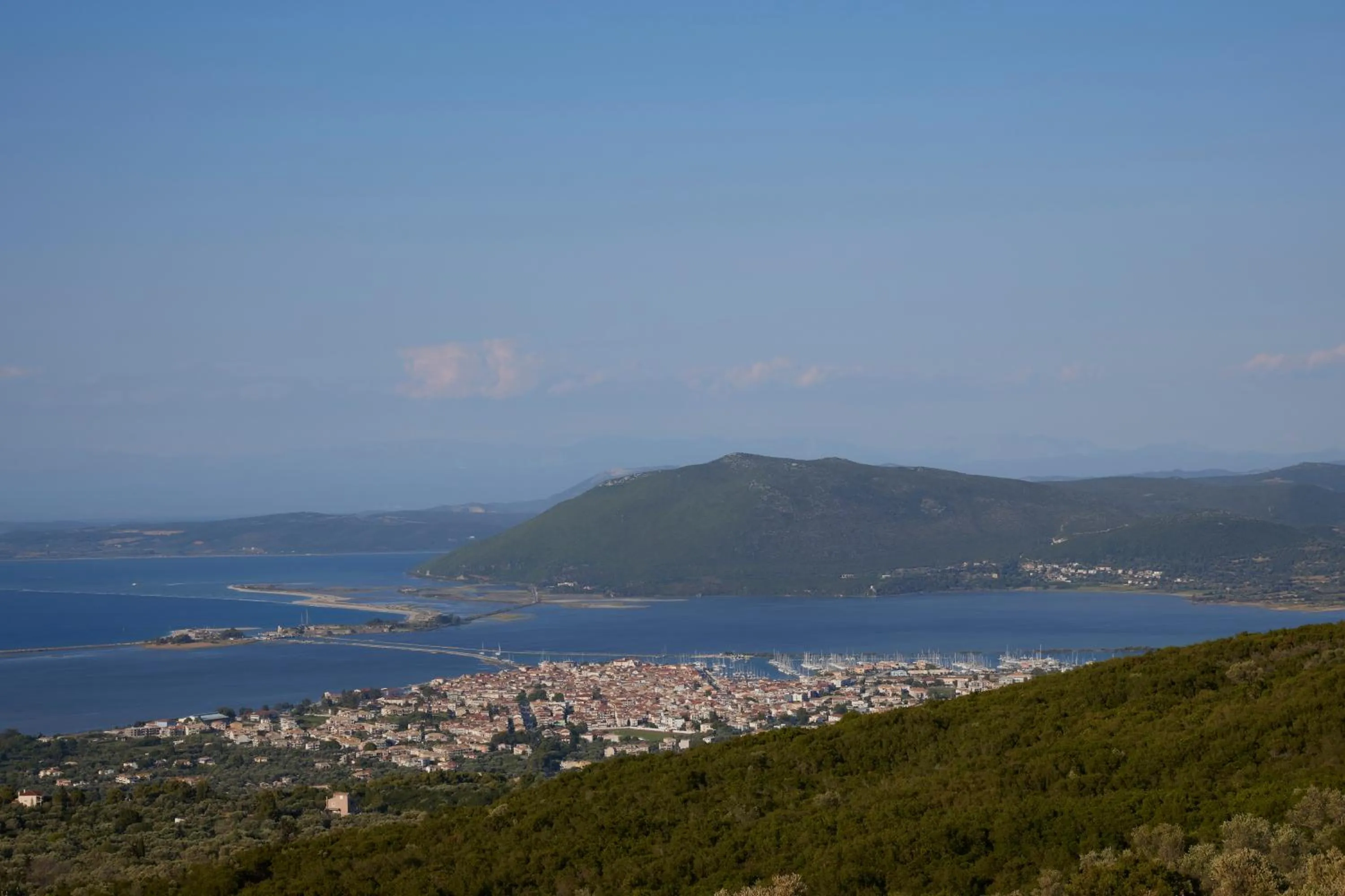 Natural landscape in Epiphany Villas Lefkada