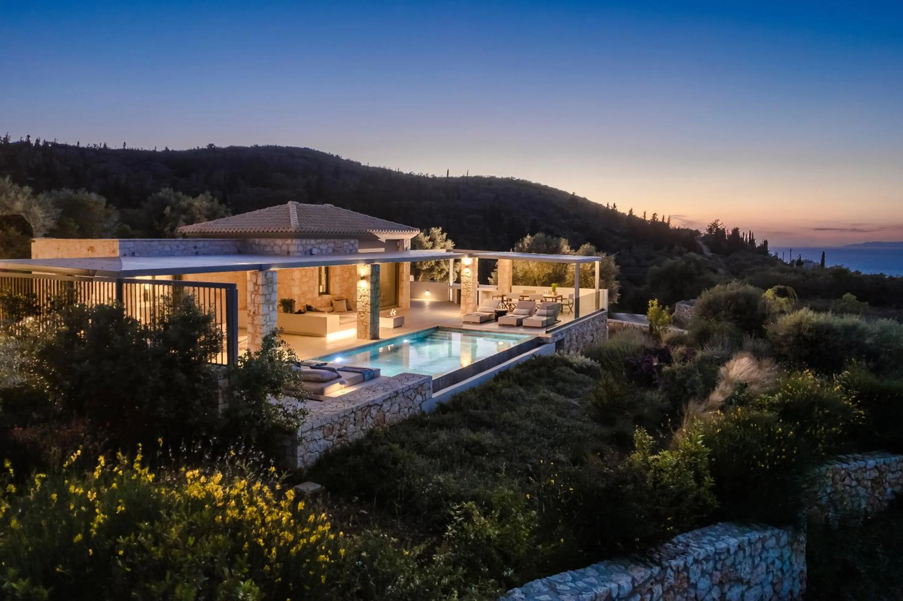 Property building in Epiphany Villas Lefkada