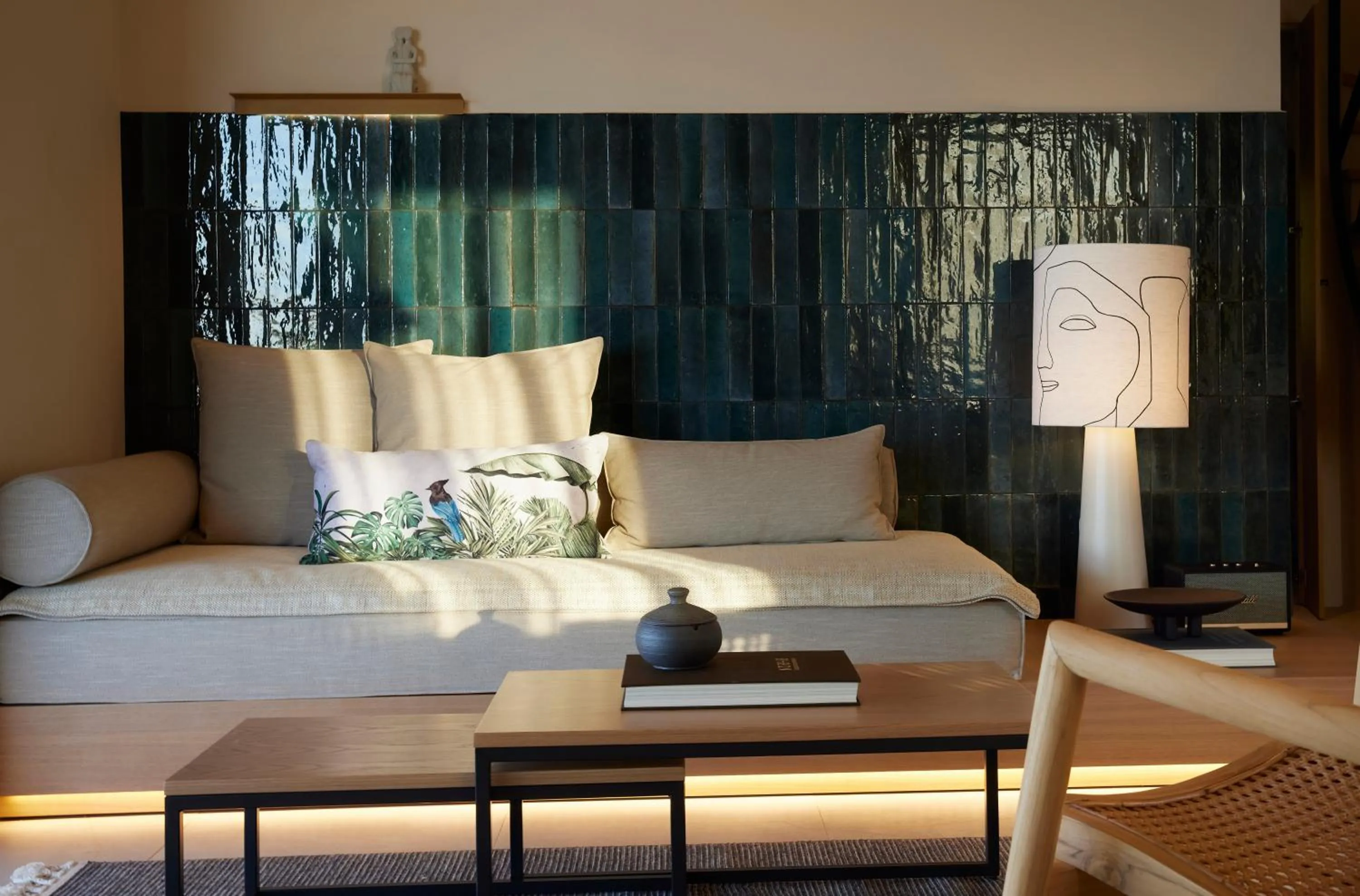 Living room in Epiphany Villas Lefkada