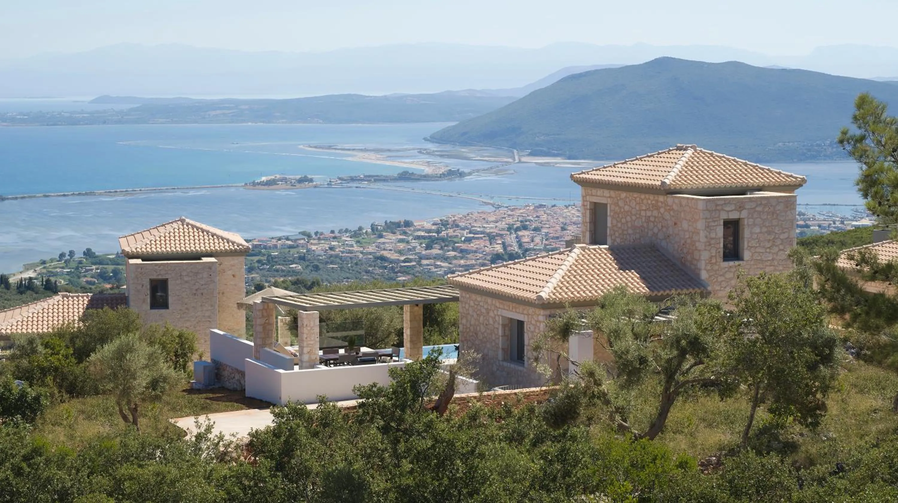 Property building in Epiphany Villas Lefkada