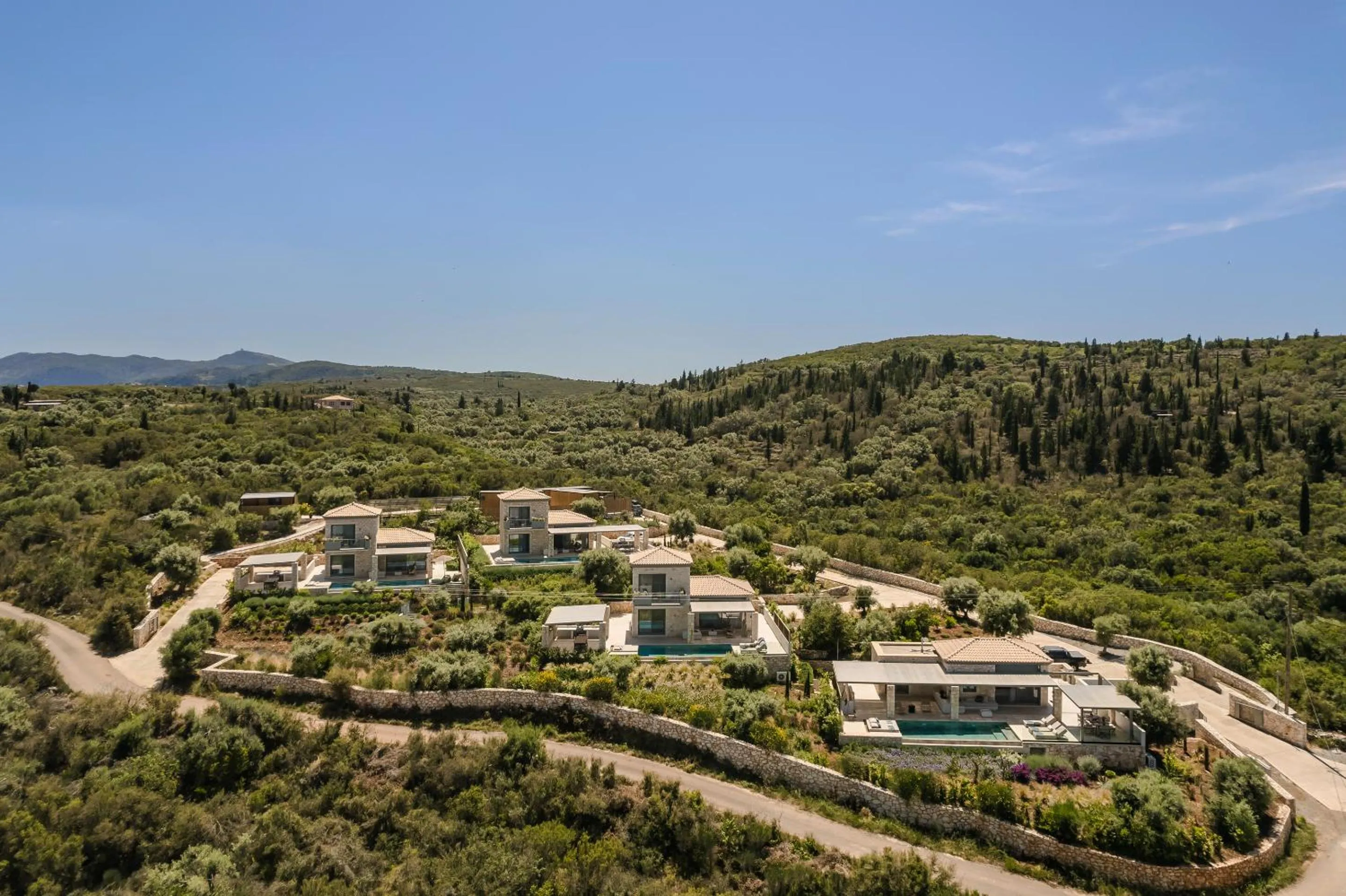 Property building in Epiphany Villas Lefkada