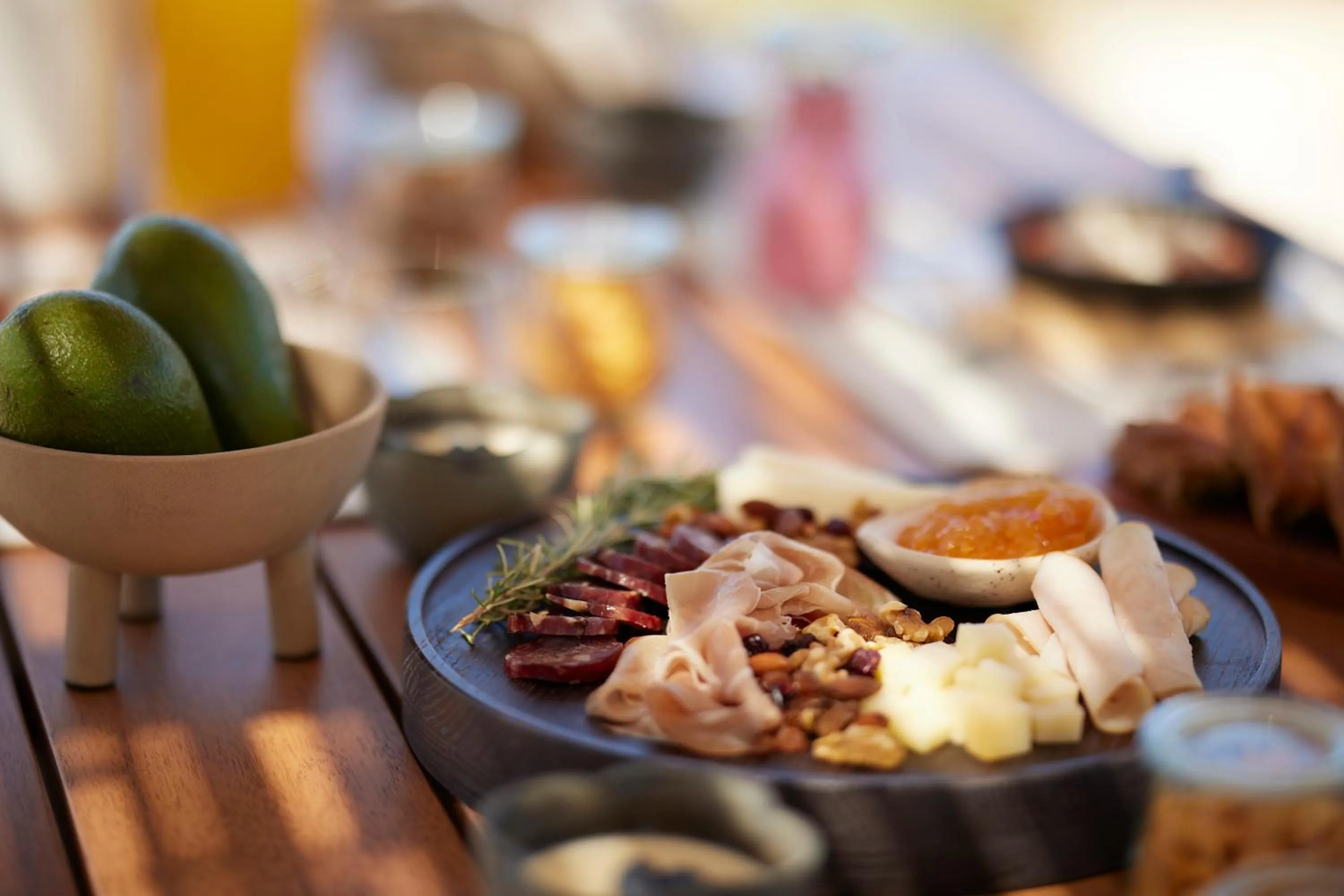 Food in Epiphany Villas Lefkada