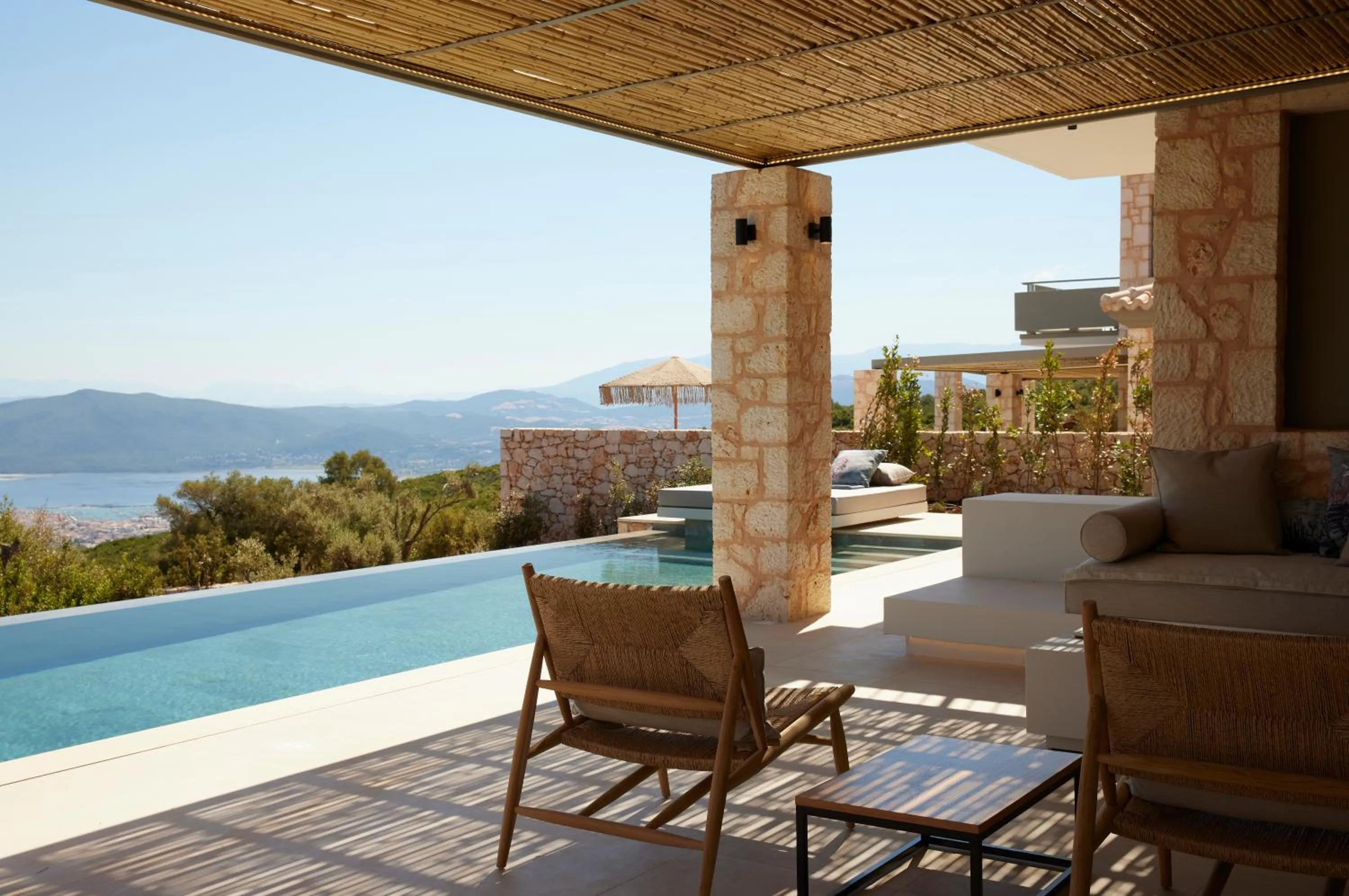 Balcony/Terrace in Epiphany Villas Lefkada