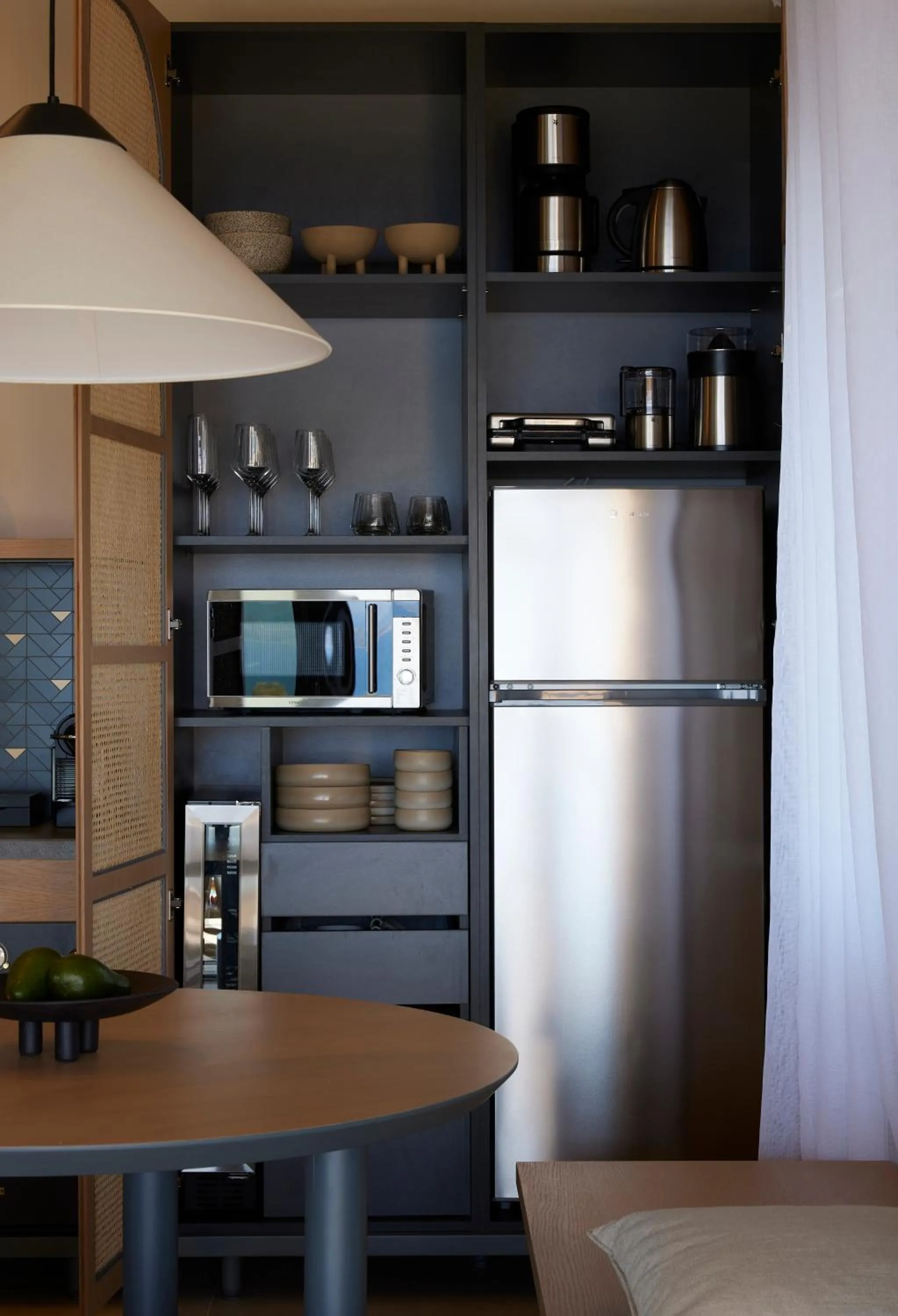 Kitchen or kitchenette in Epiphany Villas Lefkada