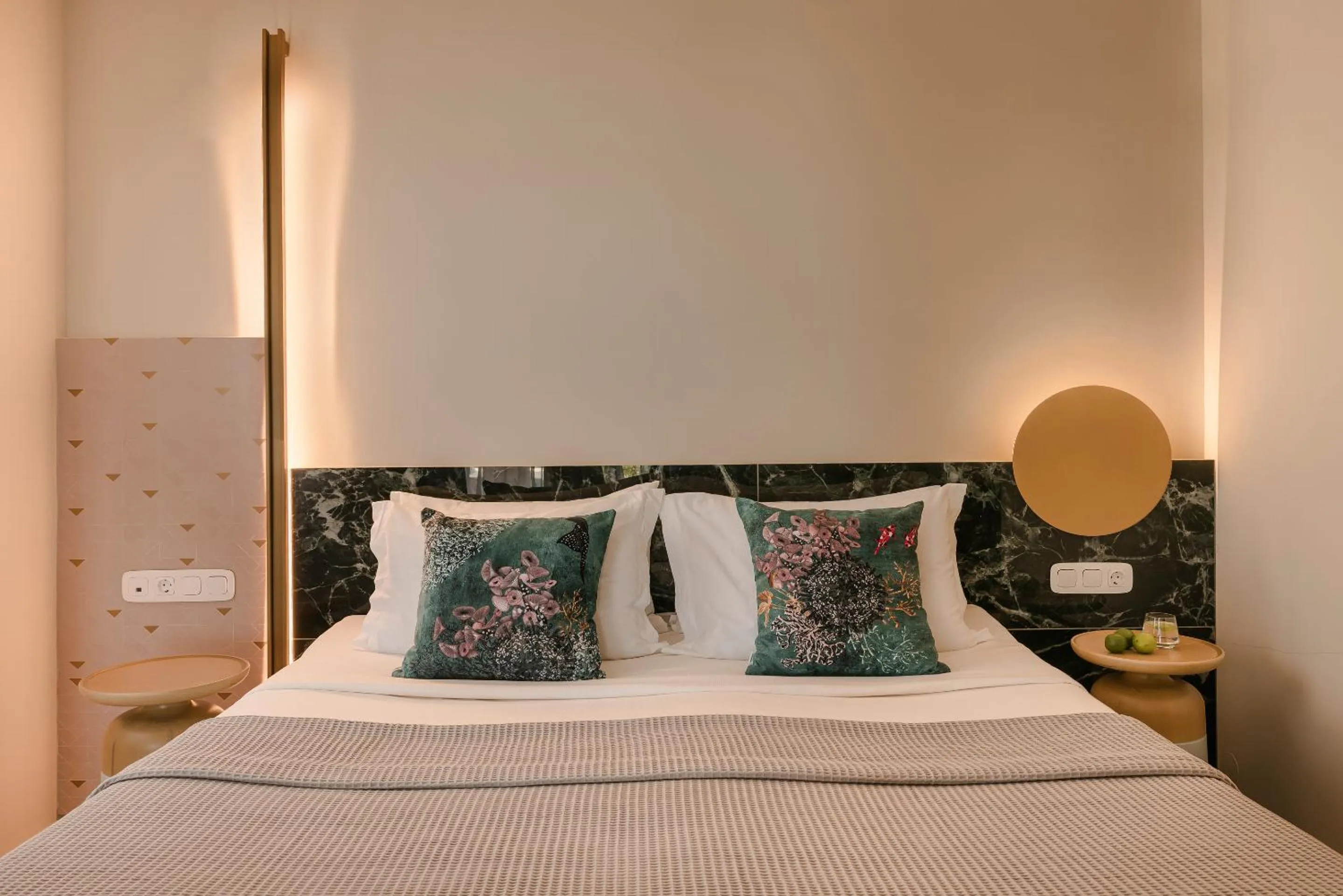 Bed in Epiphany Villas Lefkada