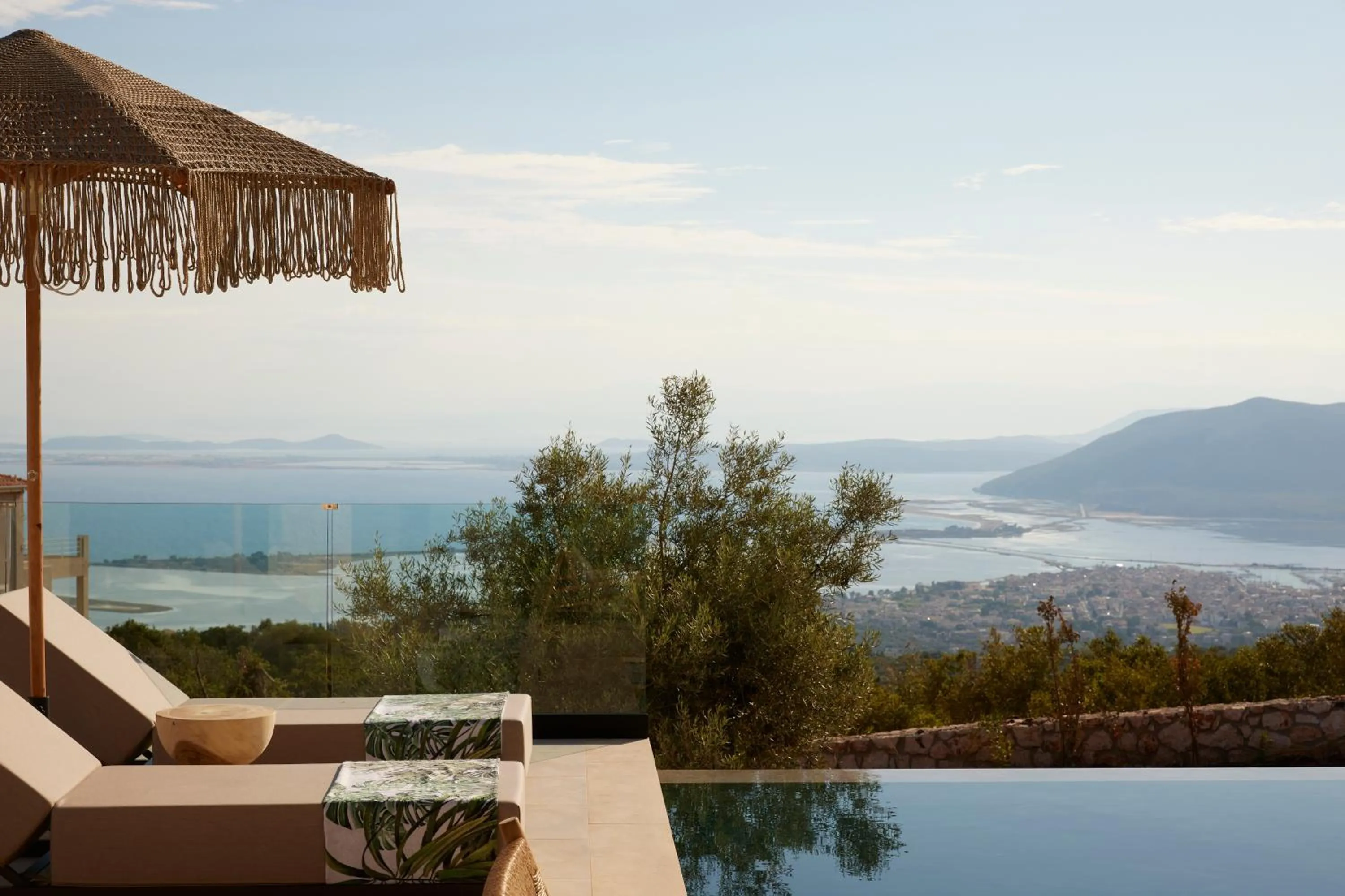 Natural landscape in Epiphany Villas Lefkada