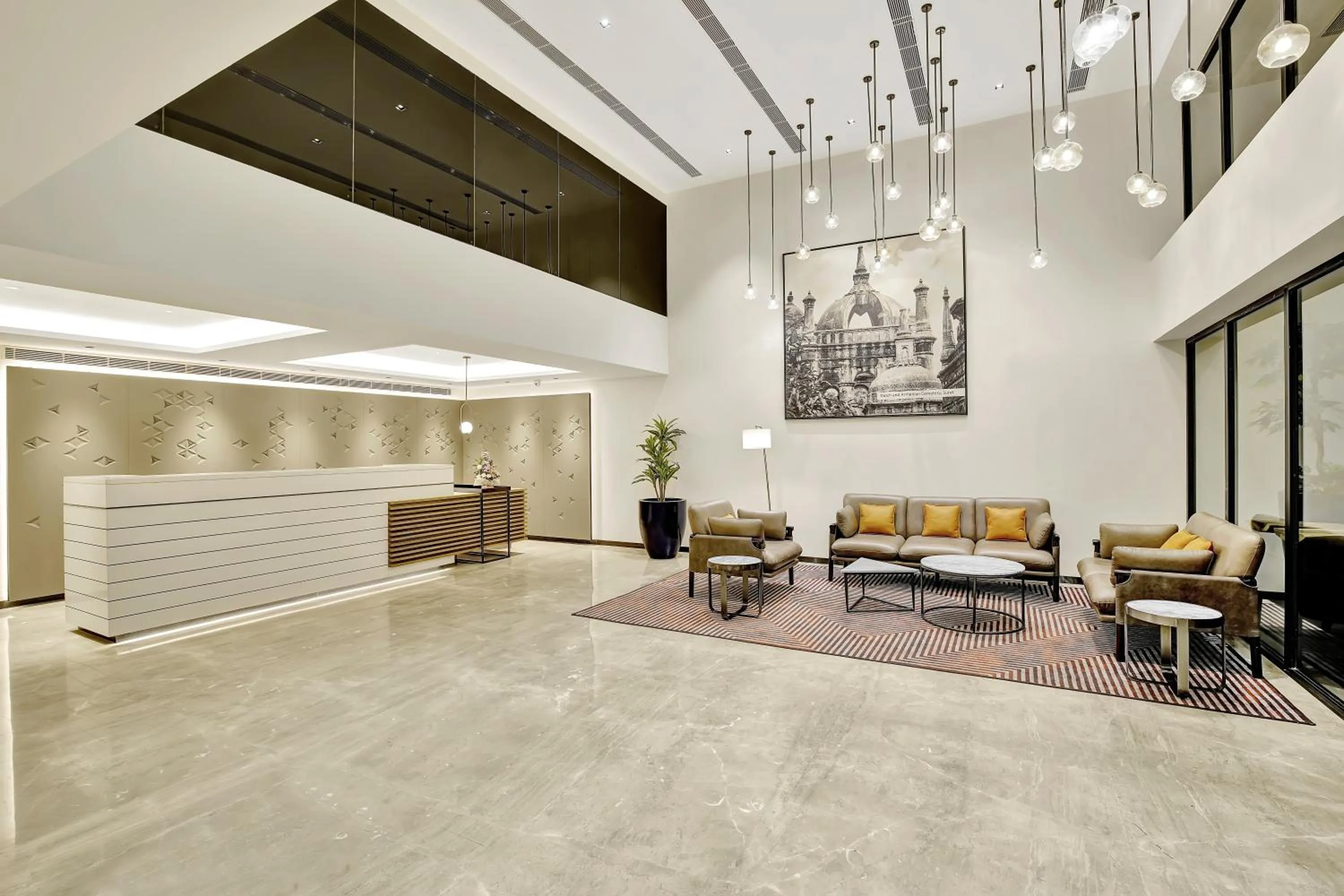 Lobby or reception in Park Inn by Radisson Surat