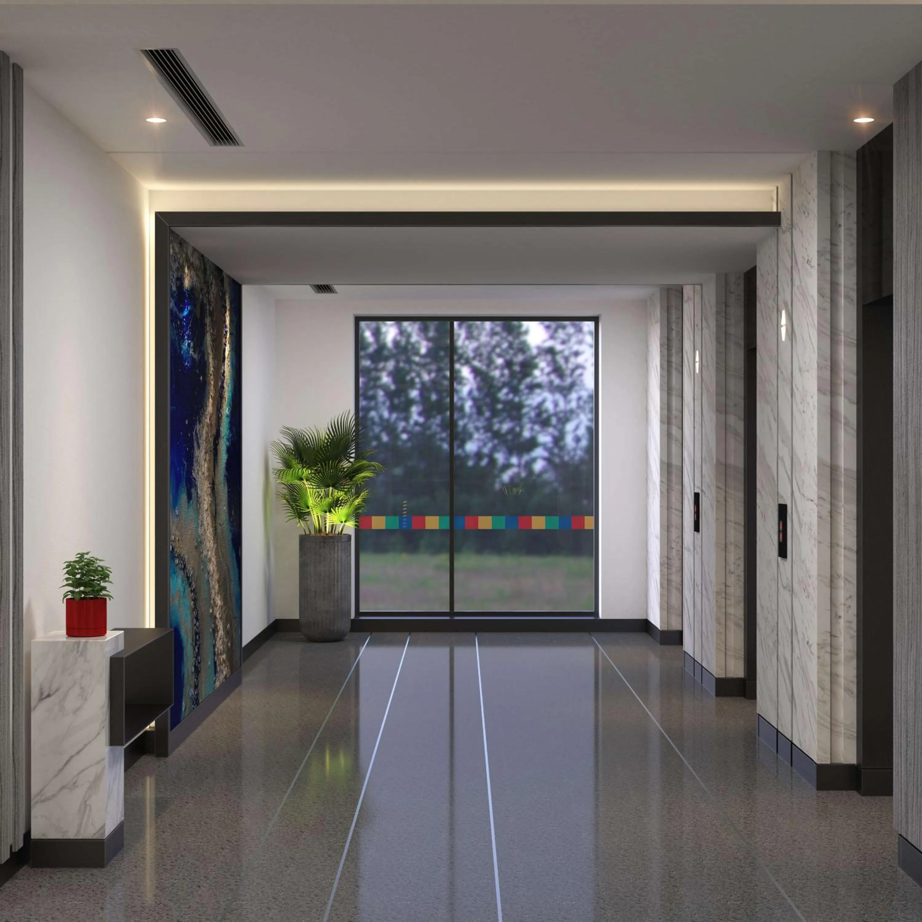 Lobby or reception in Park Inn by Radisson Surat