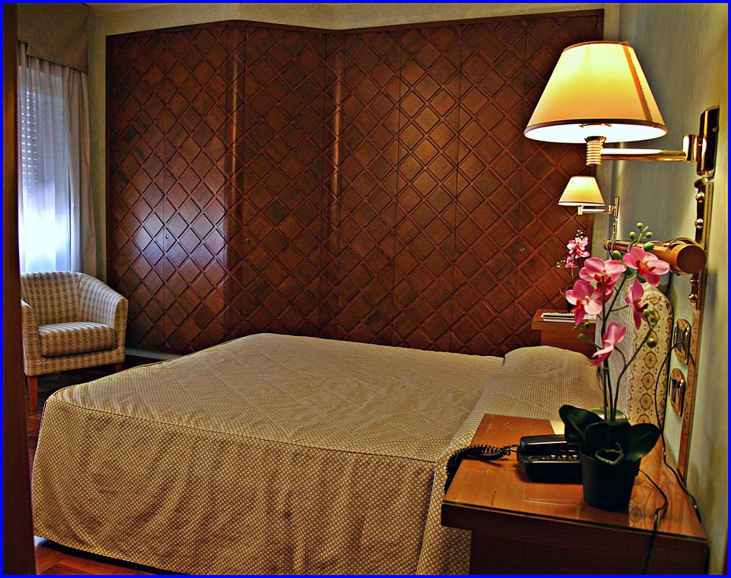 Bed in Hotel Meeting