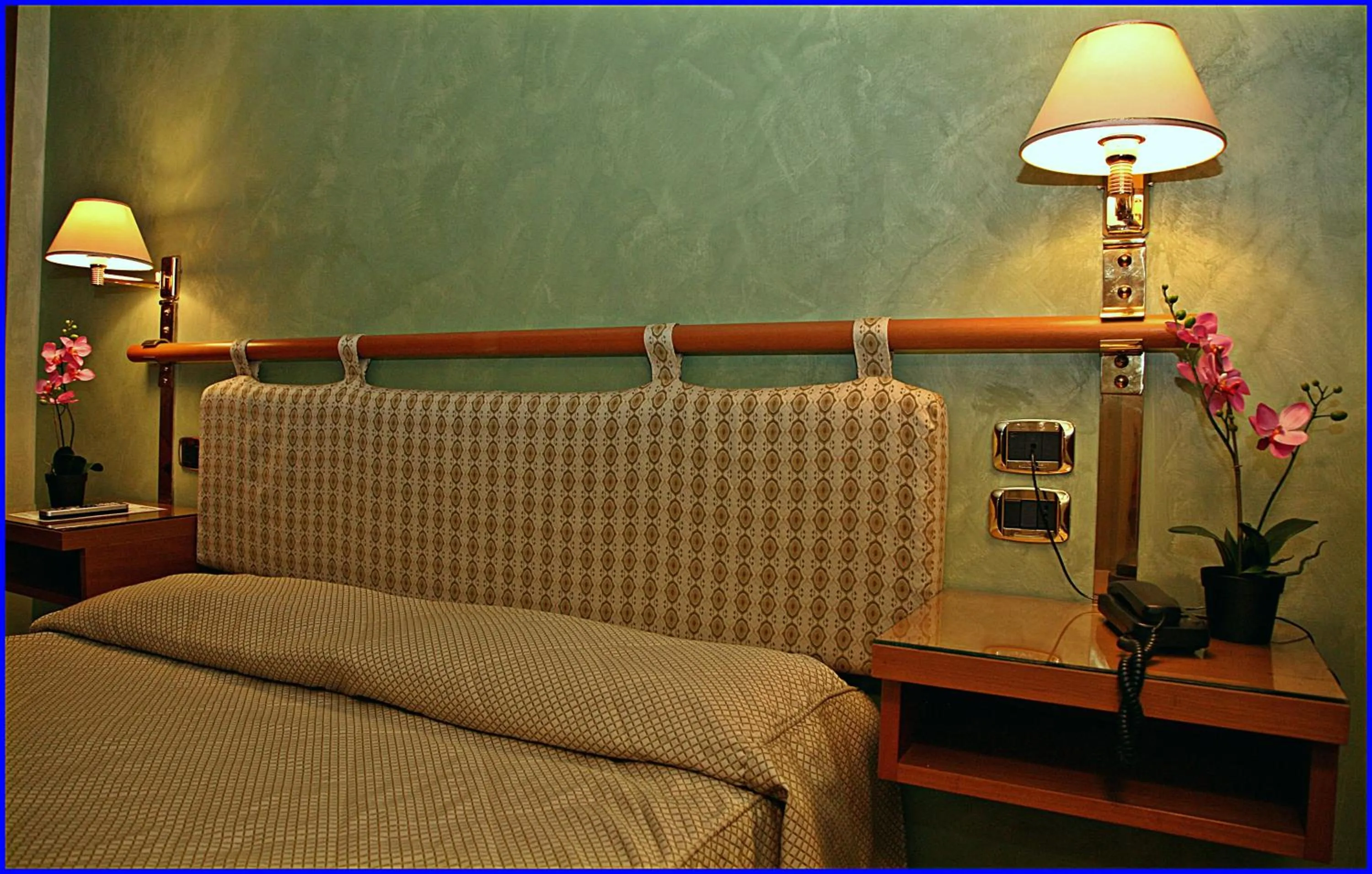 Bed in Hotel Meeting