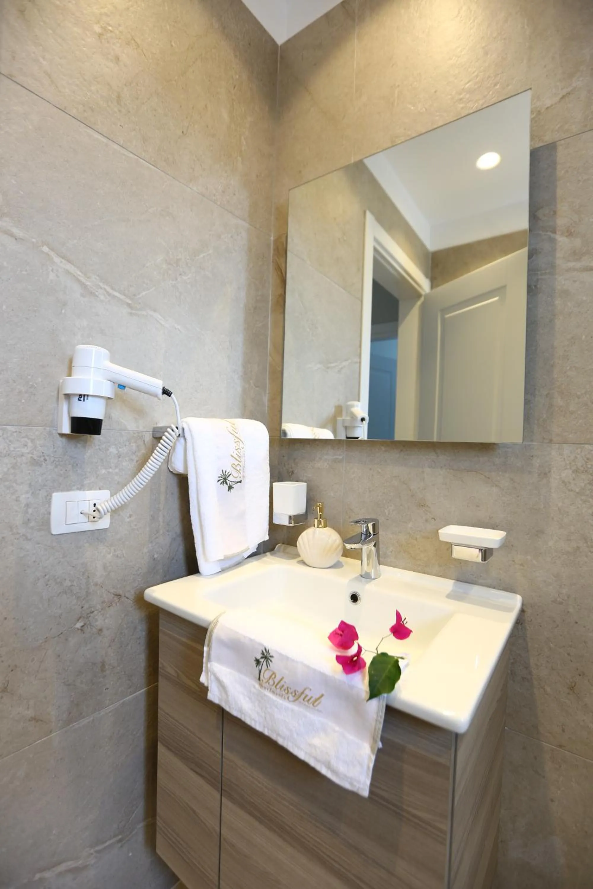 Bathroom in Blissful Apartments