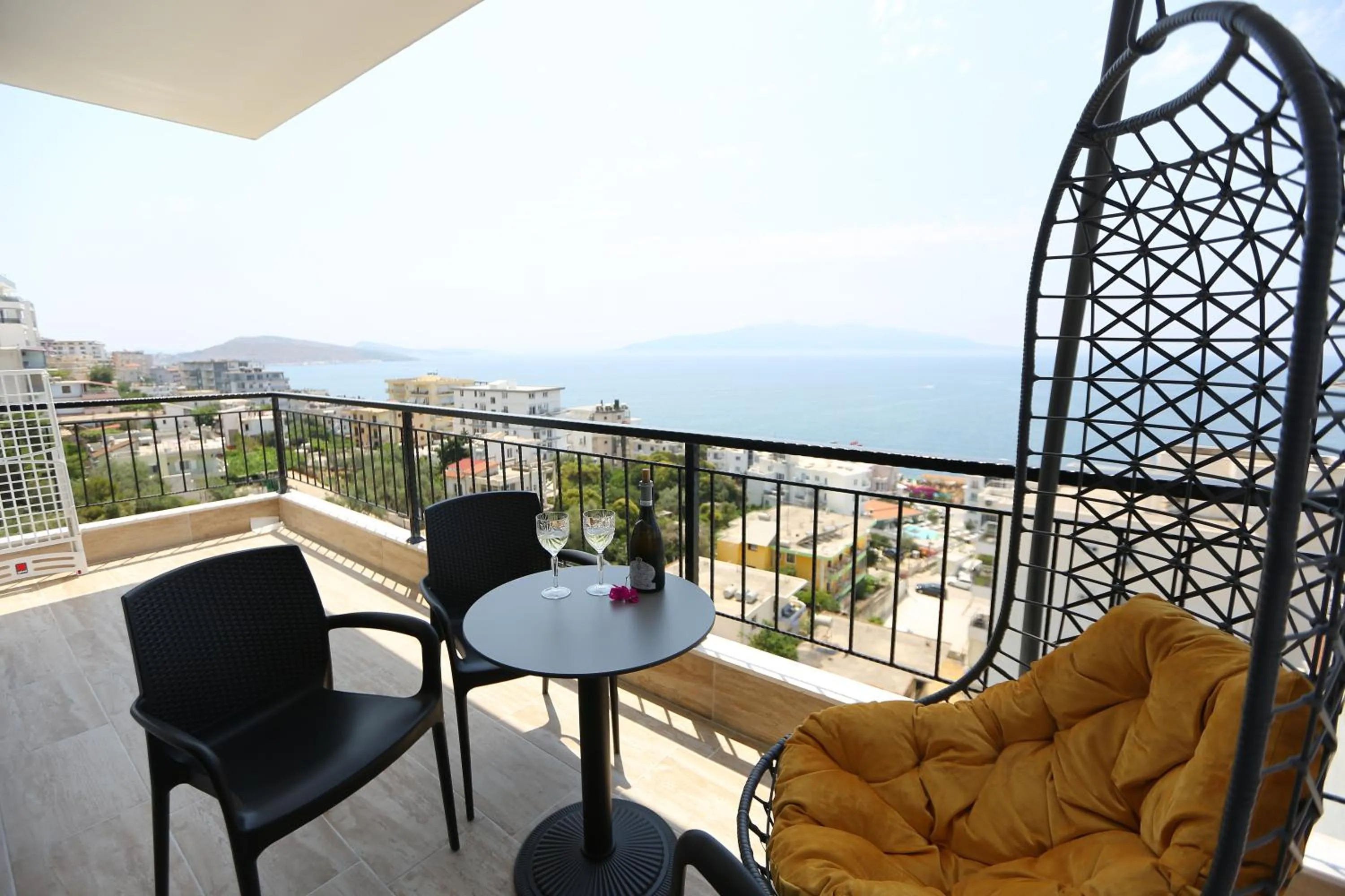 Balcony/Terrace in Blissful Apartments