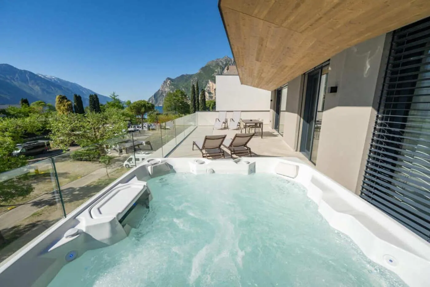 Balcony/Terrace in Etra Suites & Apartments