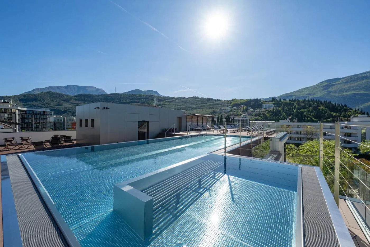 Swimming pool in Etra Suites & Apartments