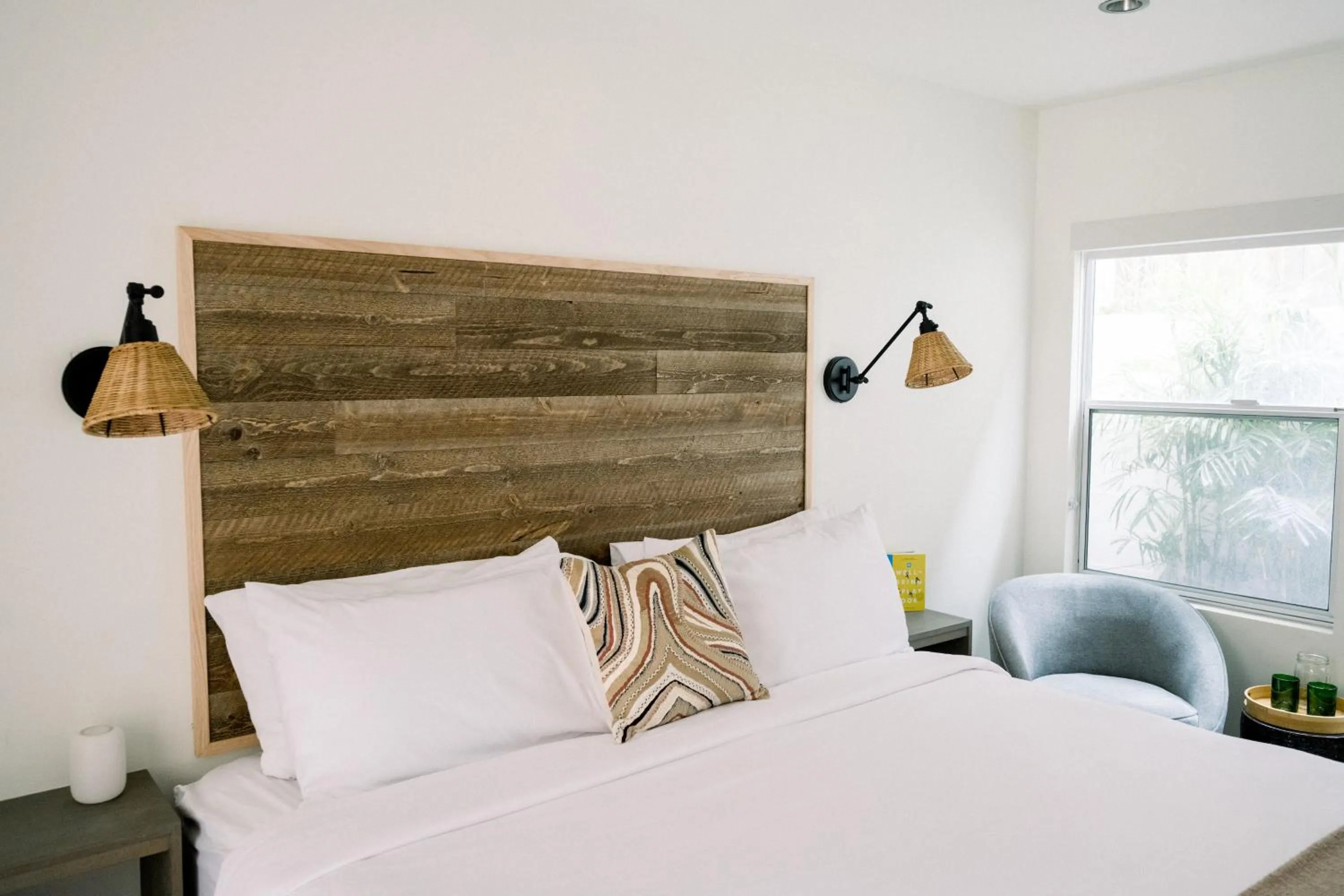 Bed in SCP Seven4One Hotel