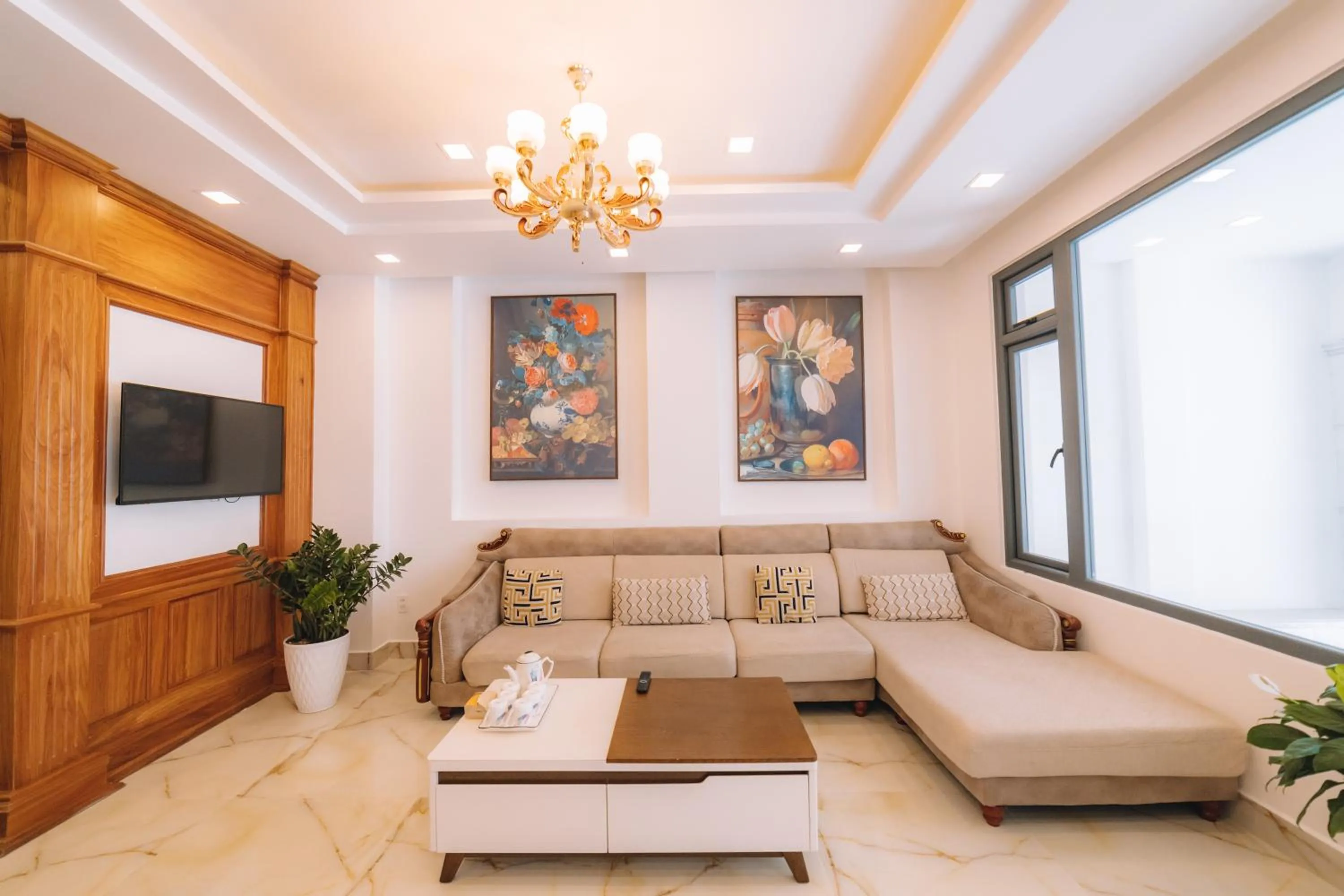 Living room in Hạ Na Hotel Đà Lạt