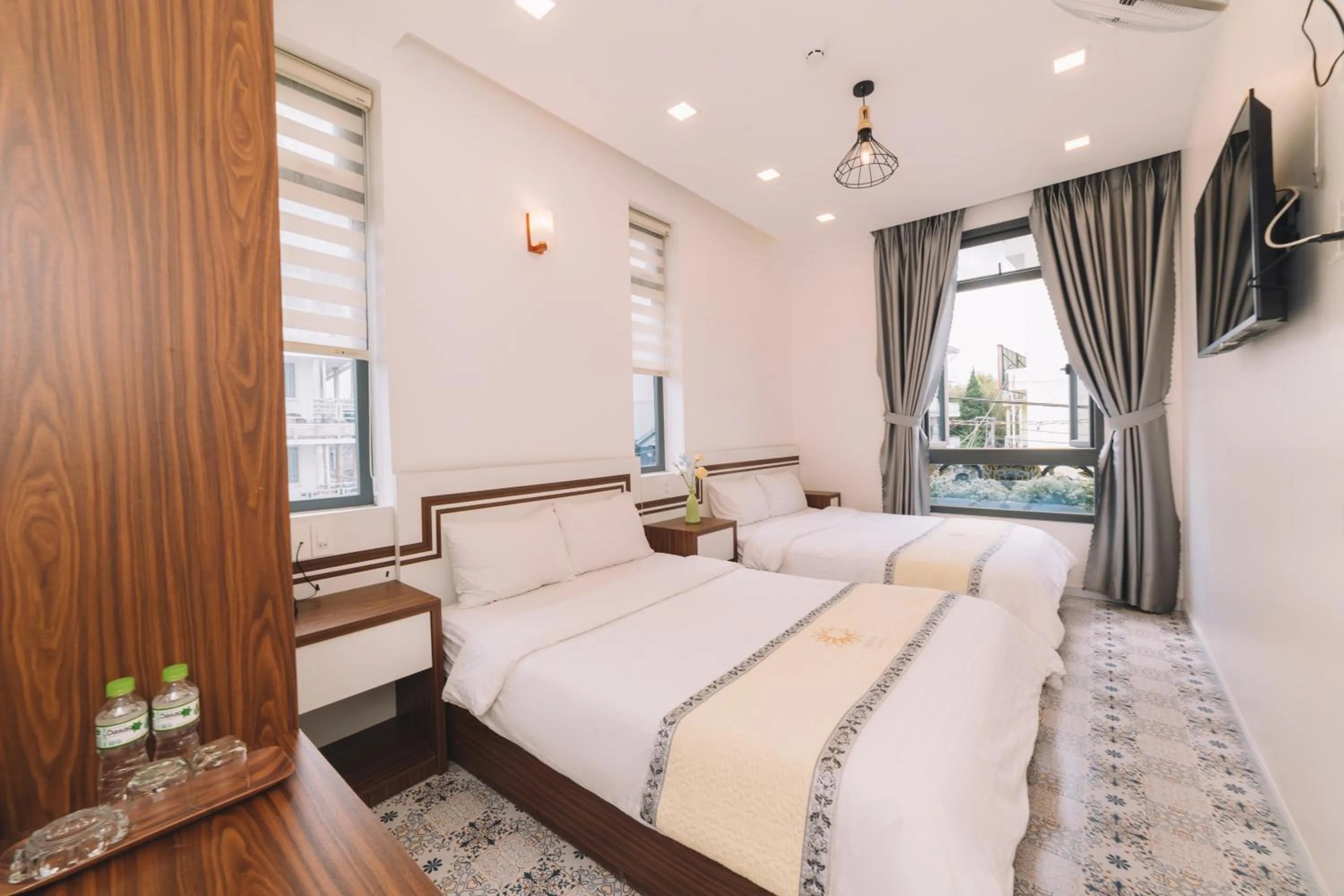 Bed in Hạ Na Hotel Đà Lạt