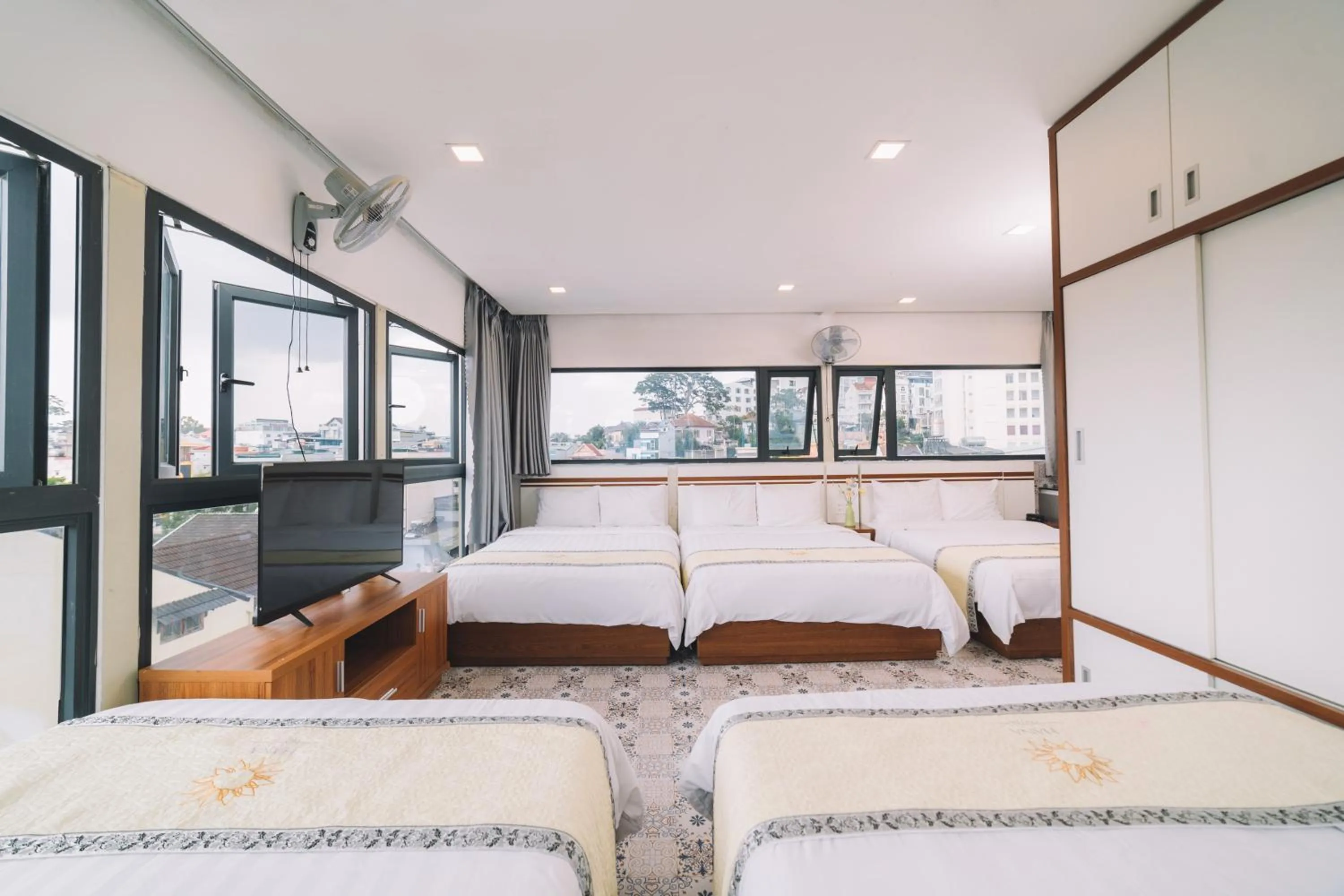 Bed in Hạ Na Hotel Đà Lạt