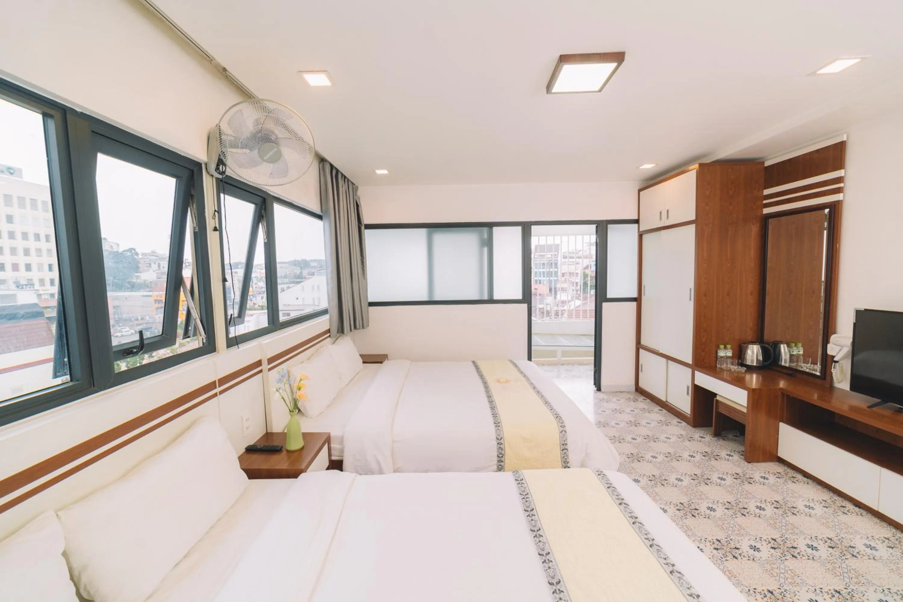 Bed in Hạ Na Hotel Đà Lạt