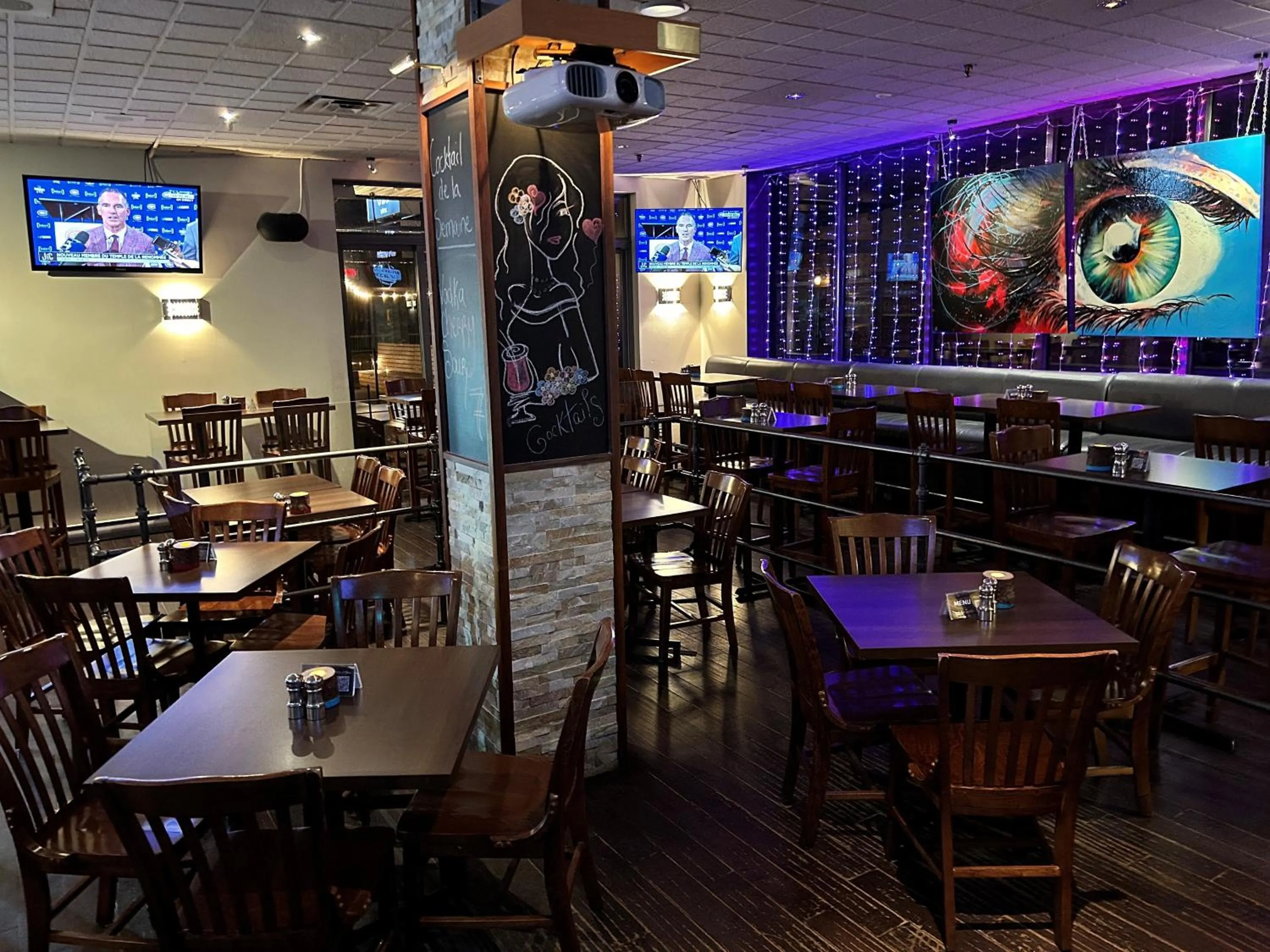 Restaurant/places to eat in Hôtel le 625