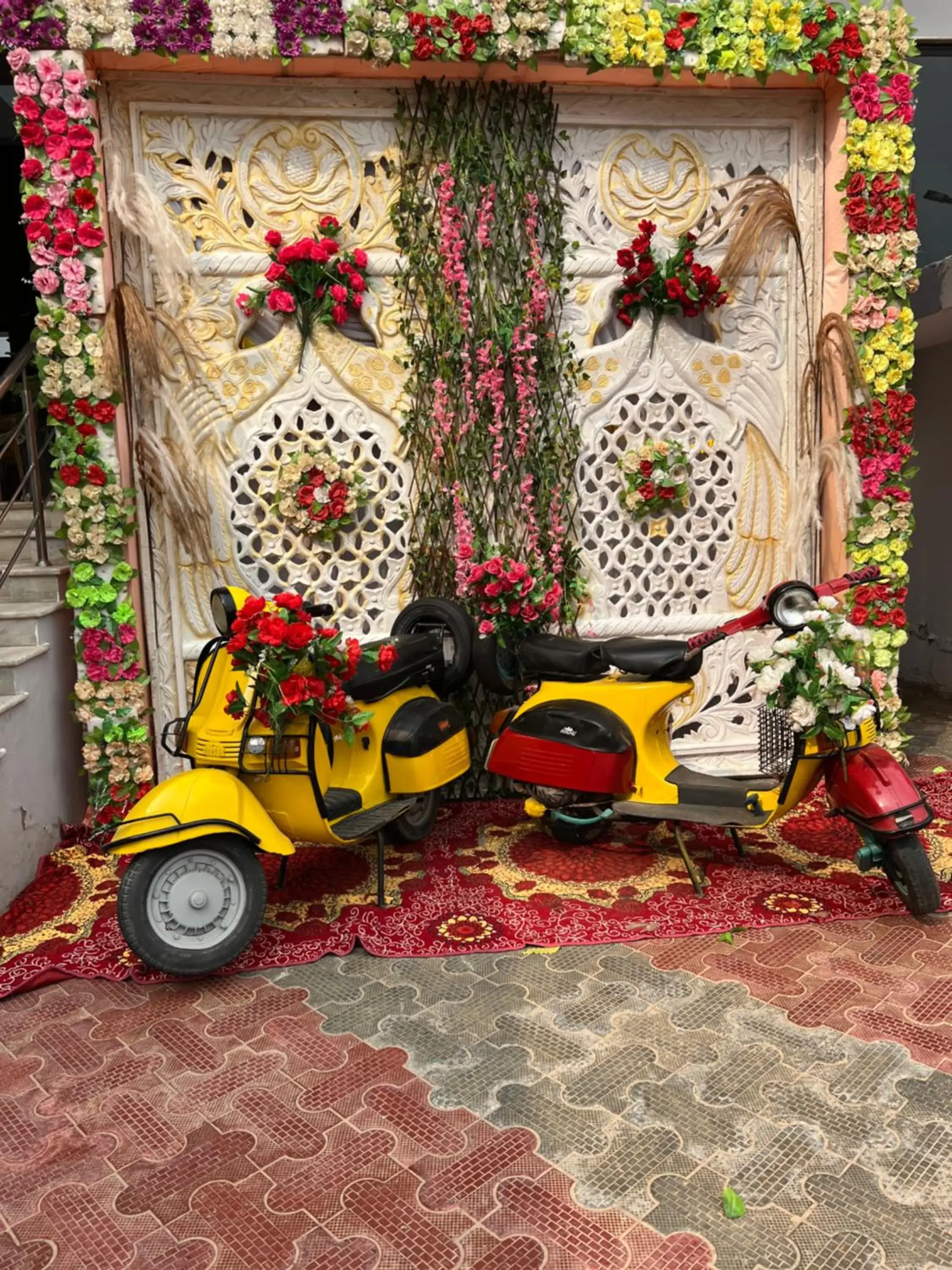 Garden in Sangam Hotel Garden in Sangam Hotel