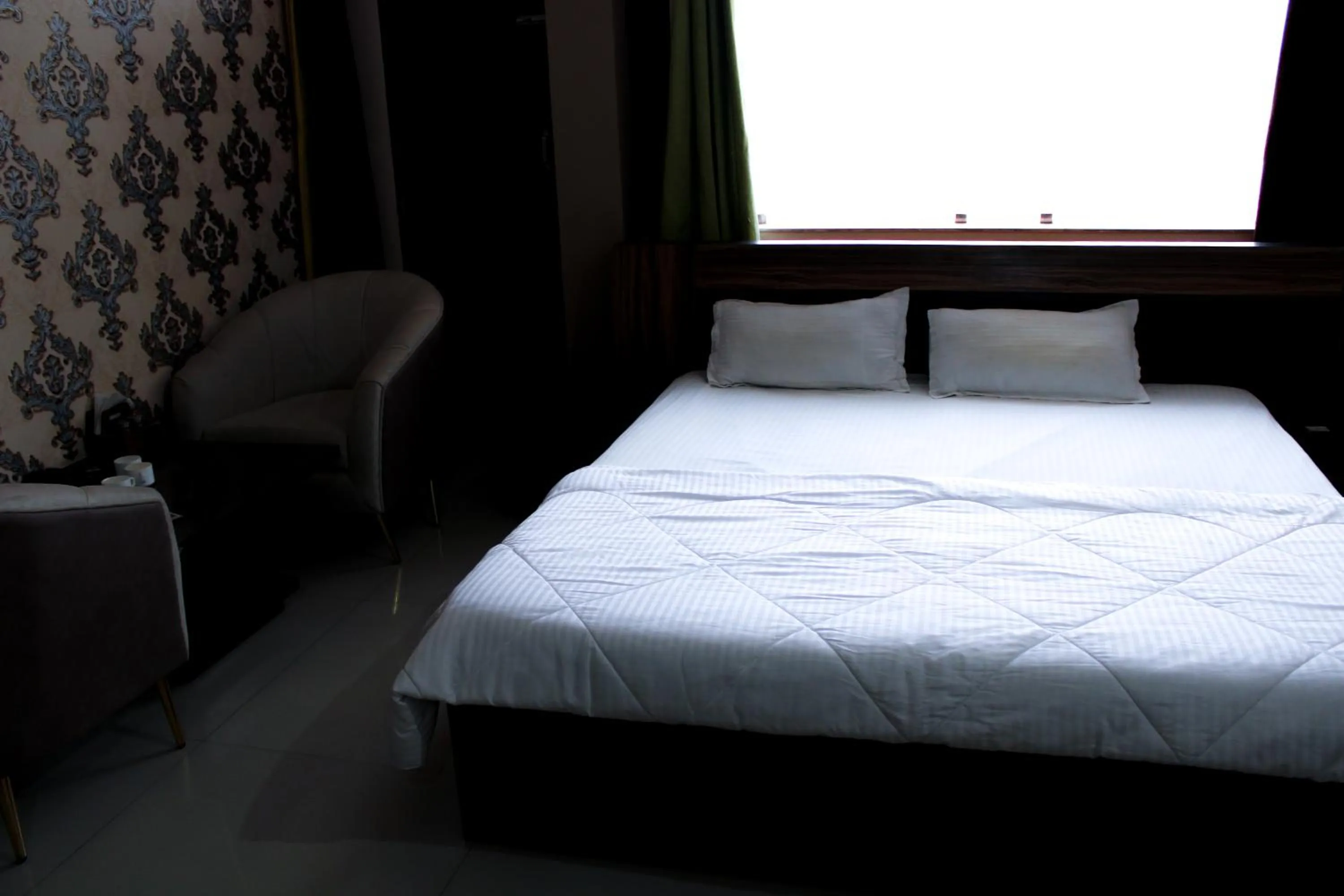 Bed in Sangam Hotel