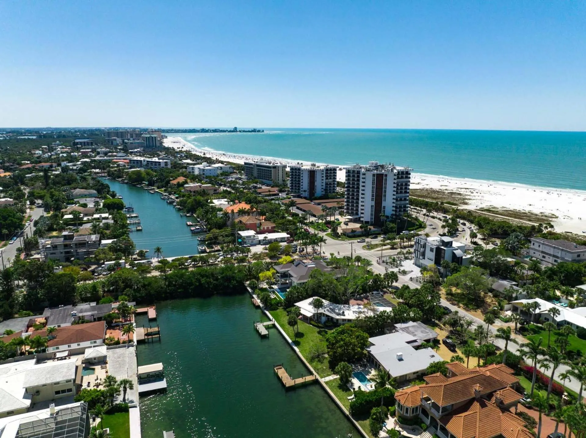 Bird's eye view in The Ringling Estate