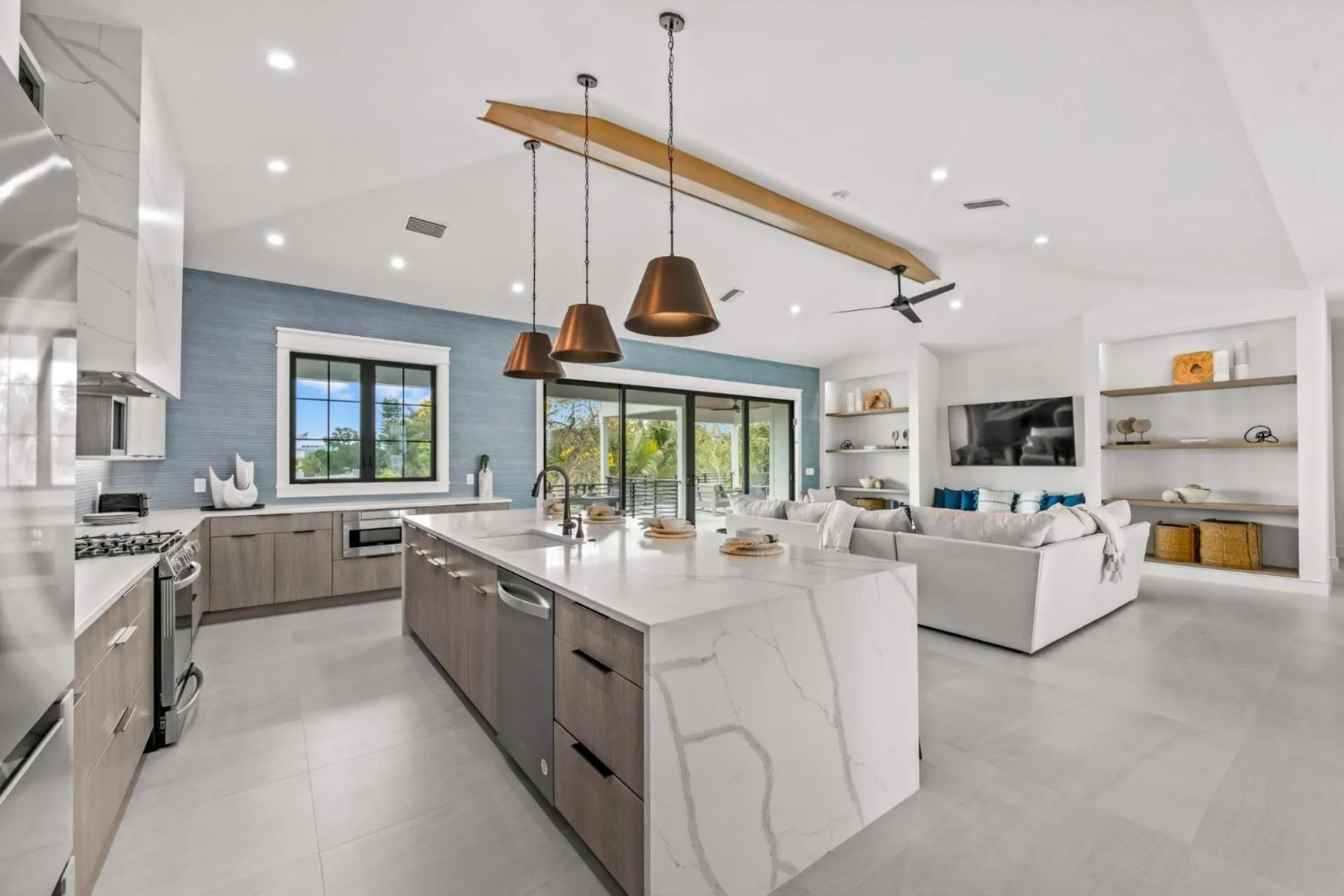 kitchen in The Ringling Estate