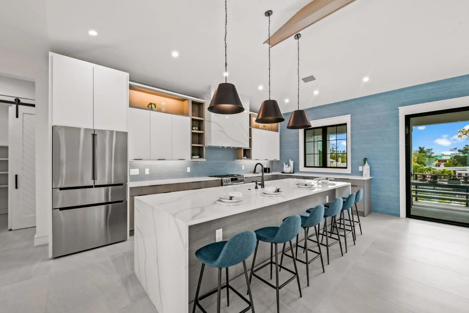 kitchen in The Ringling Estate