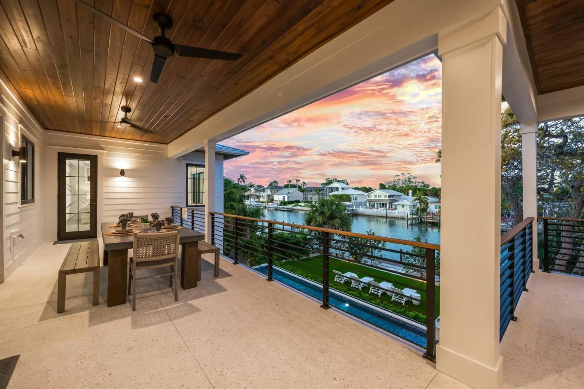 Dining area in The Ringling Estate