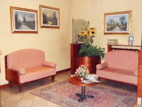 Seating area in York