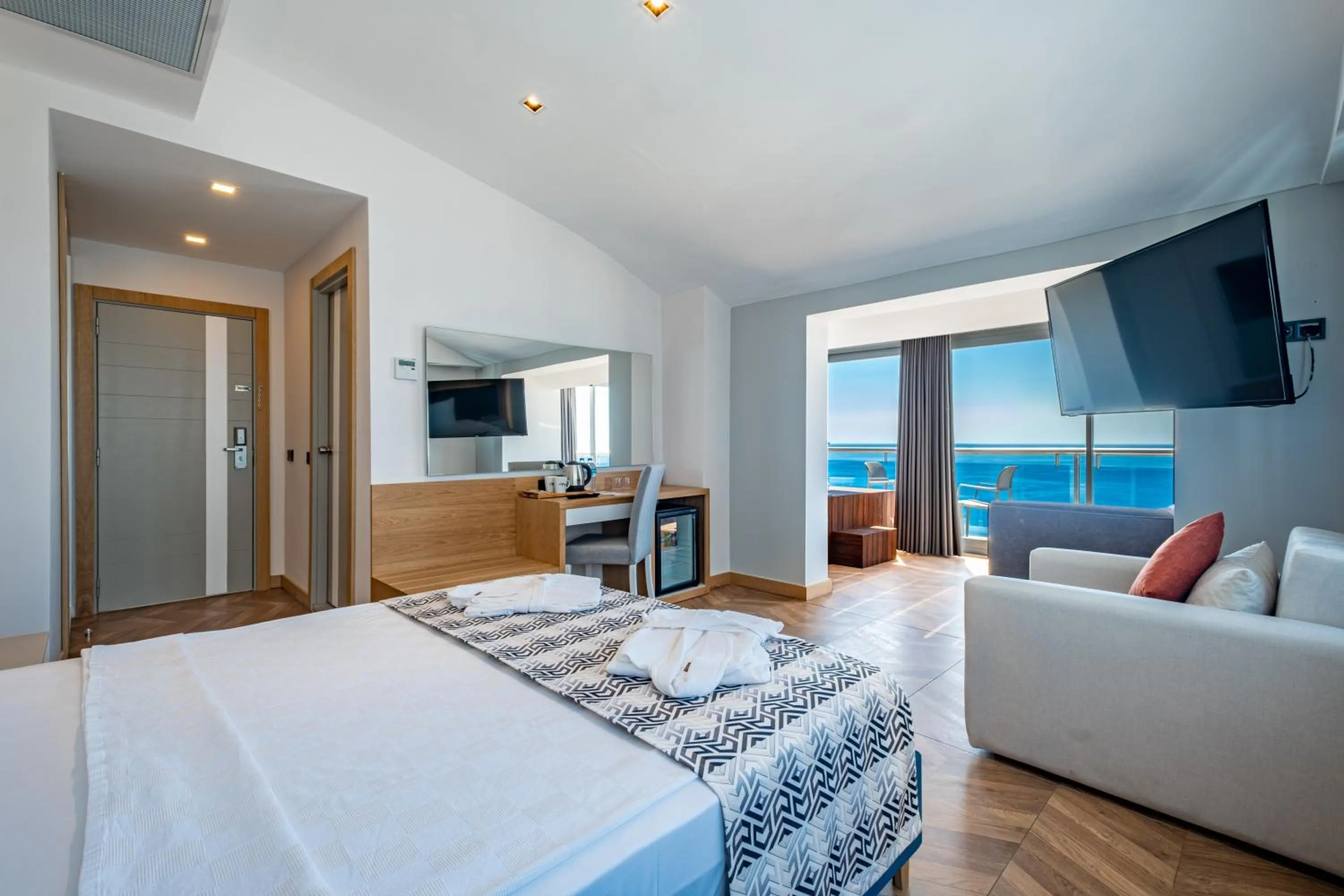 Photo of the whole room, Bed in PEARLY HOTEL