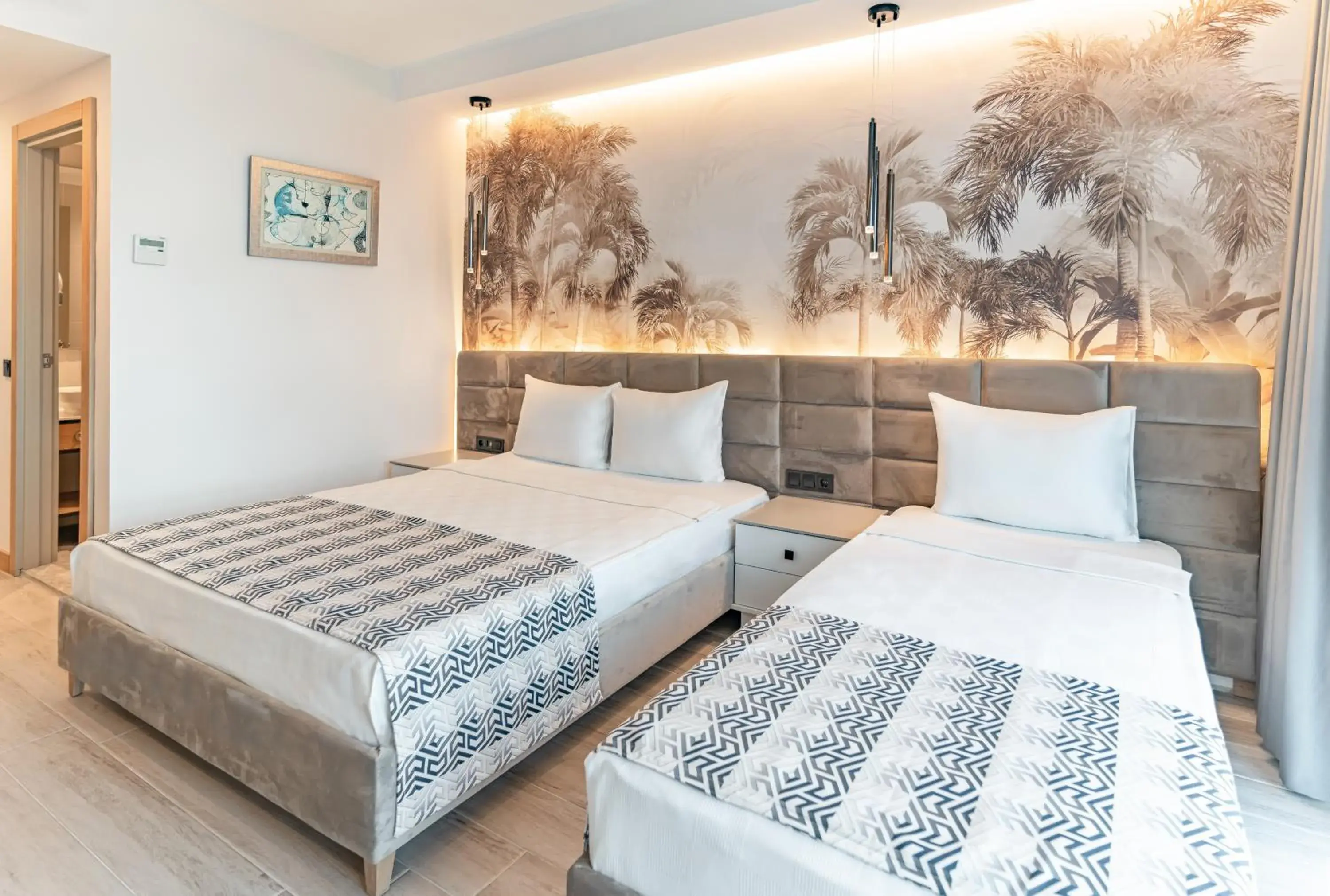 Bed in PEARLY HOTEL Bed in PEARLY HOTEL