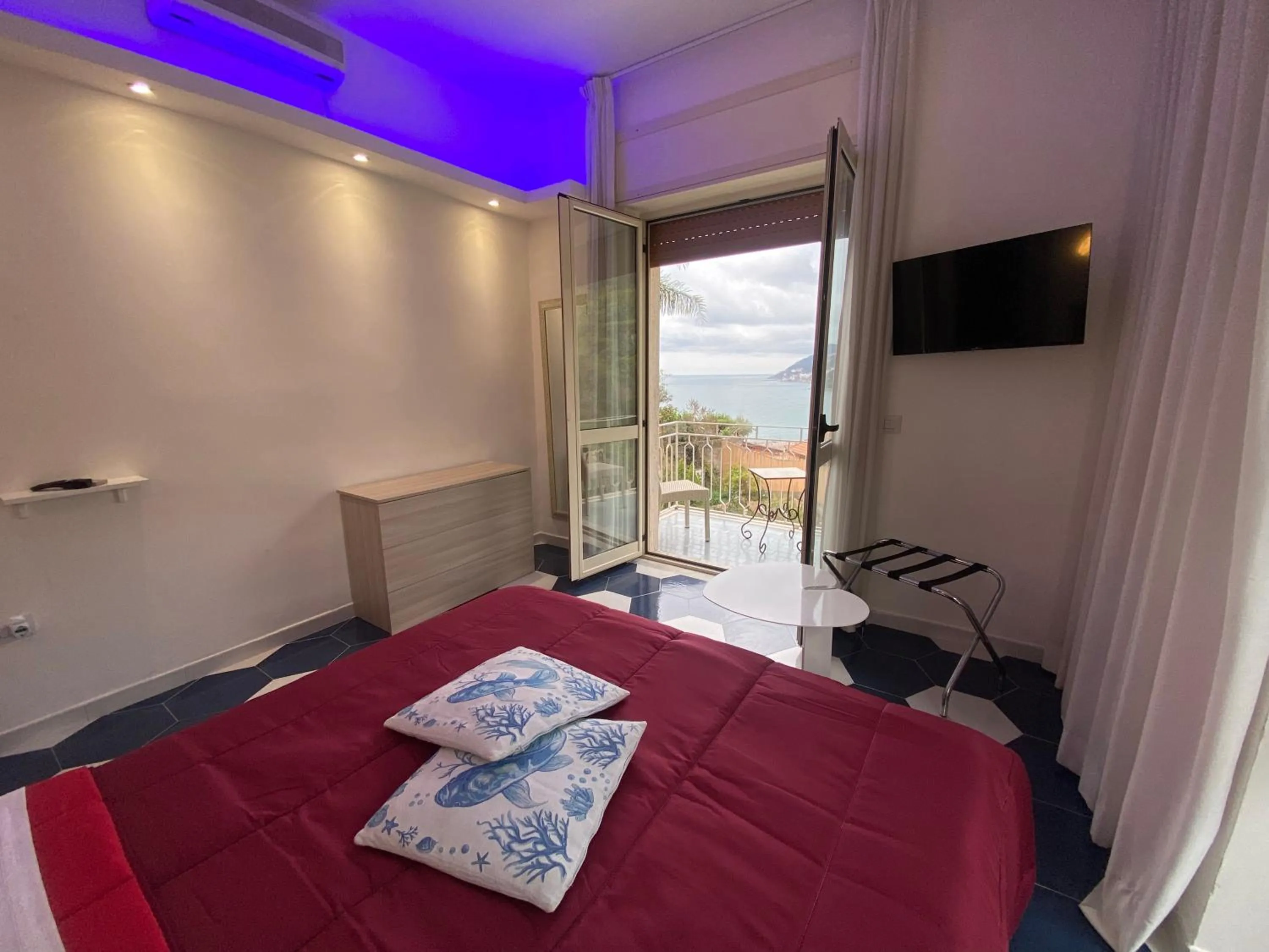 Bed in Hotel Vietri Coast