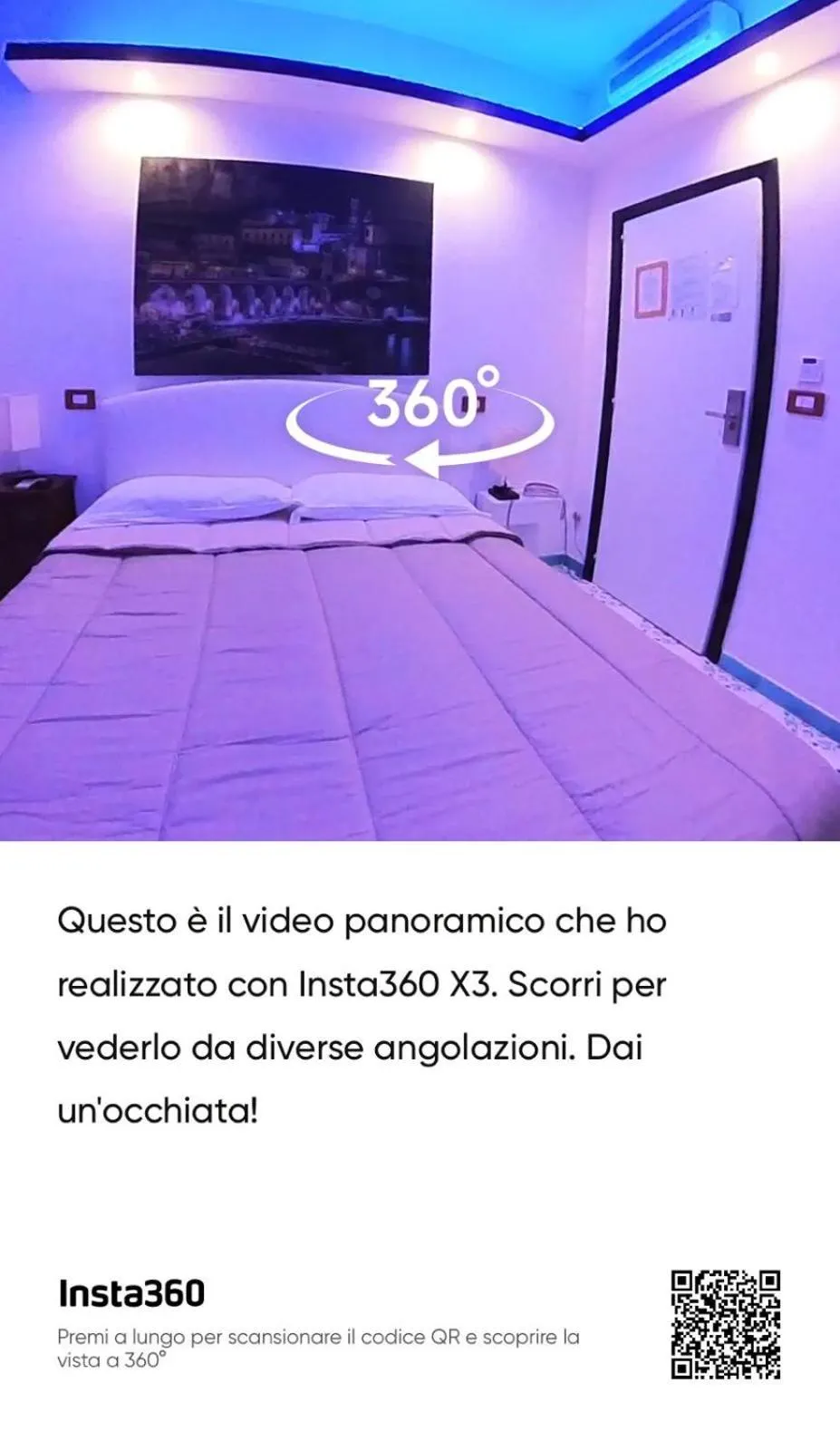 Bed in Hotel Vietri Coast
