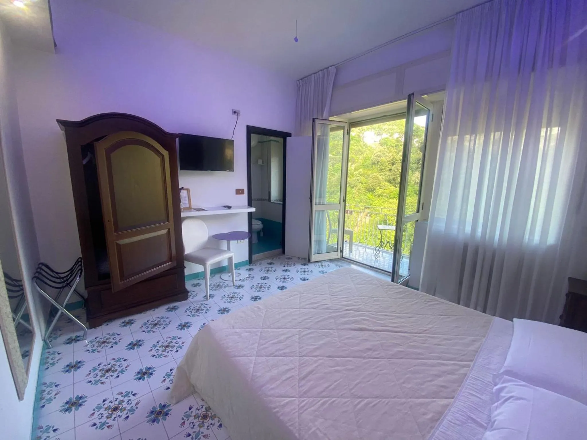 Bed in Hotel Vietri Coast