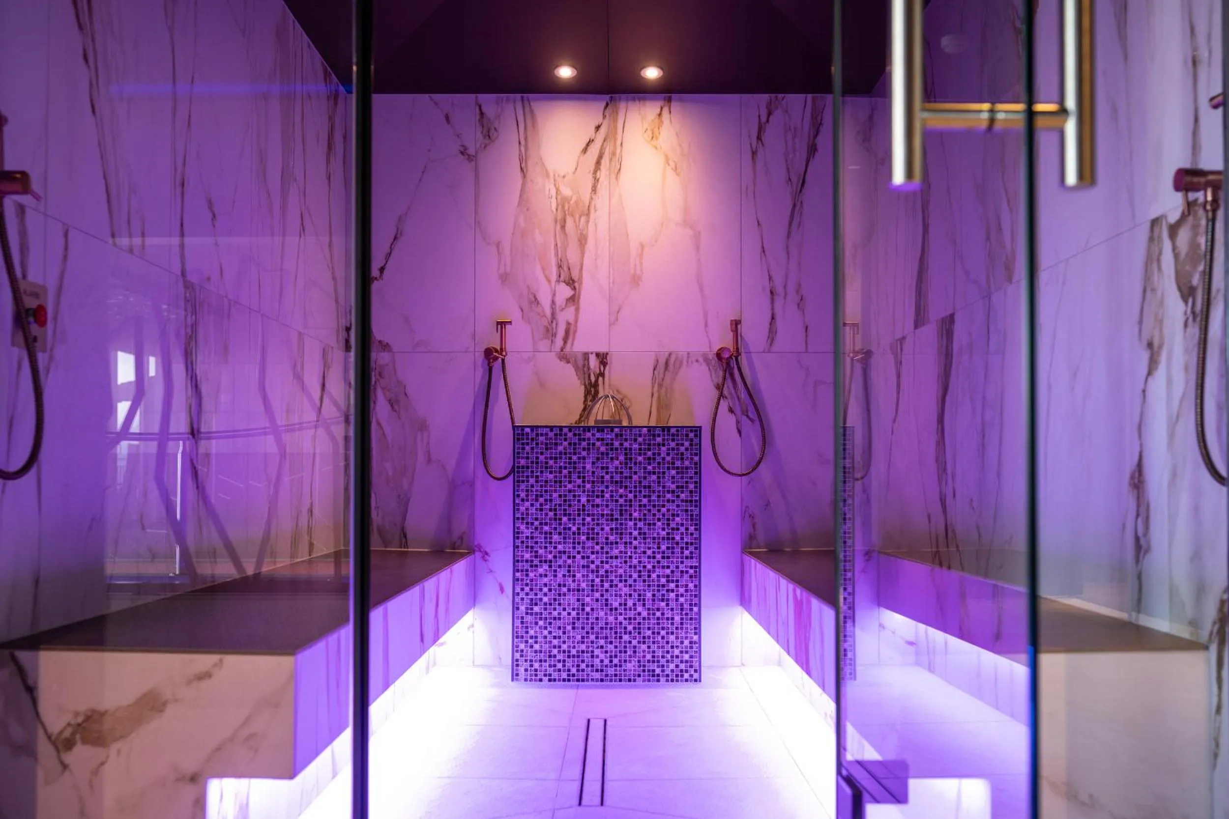 Steam room in Hotel Emmy - five elements