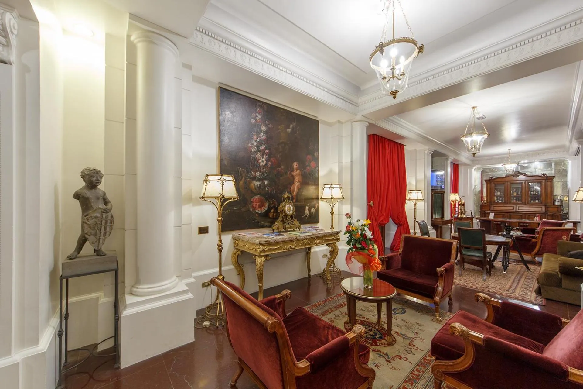 Lobby or reception in Hotel Albani Firenze