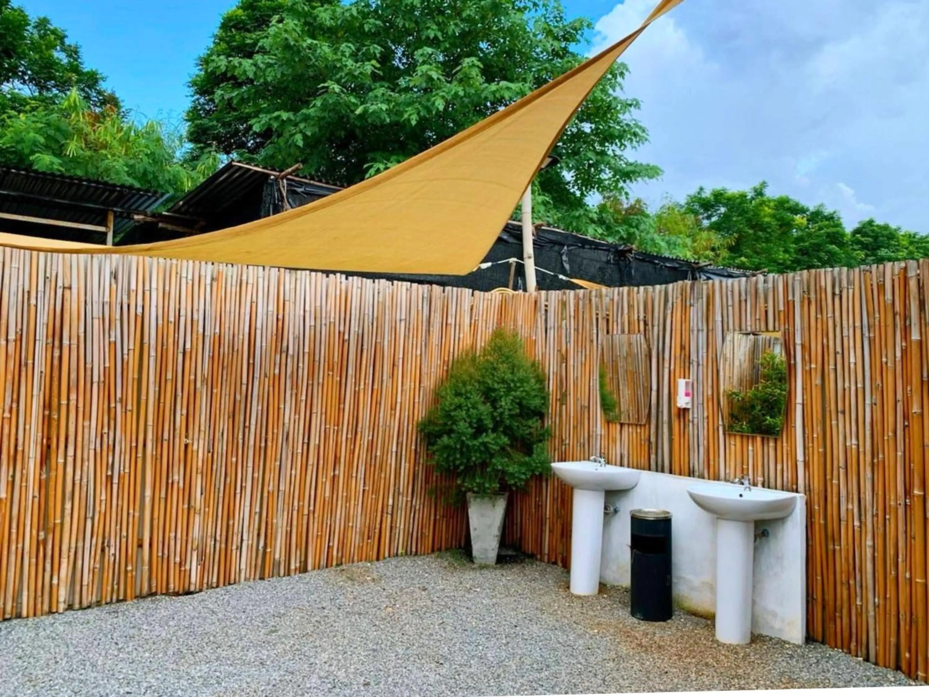 Toilet in Glamping hill khaoyai