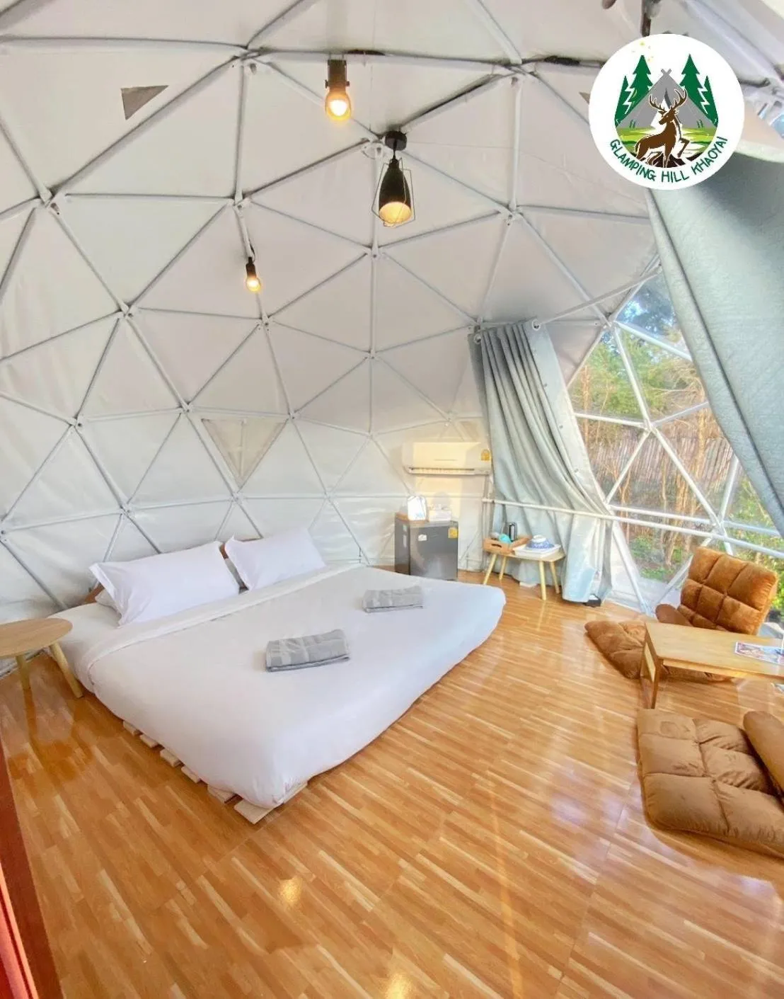 Bed in Glamping hill khaoyai