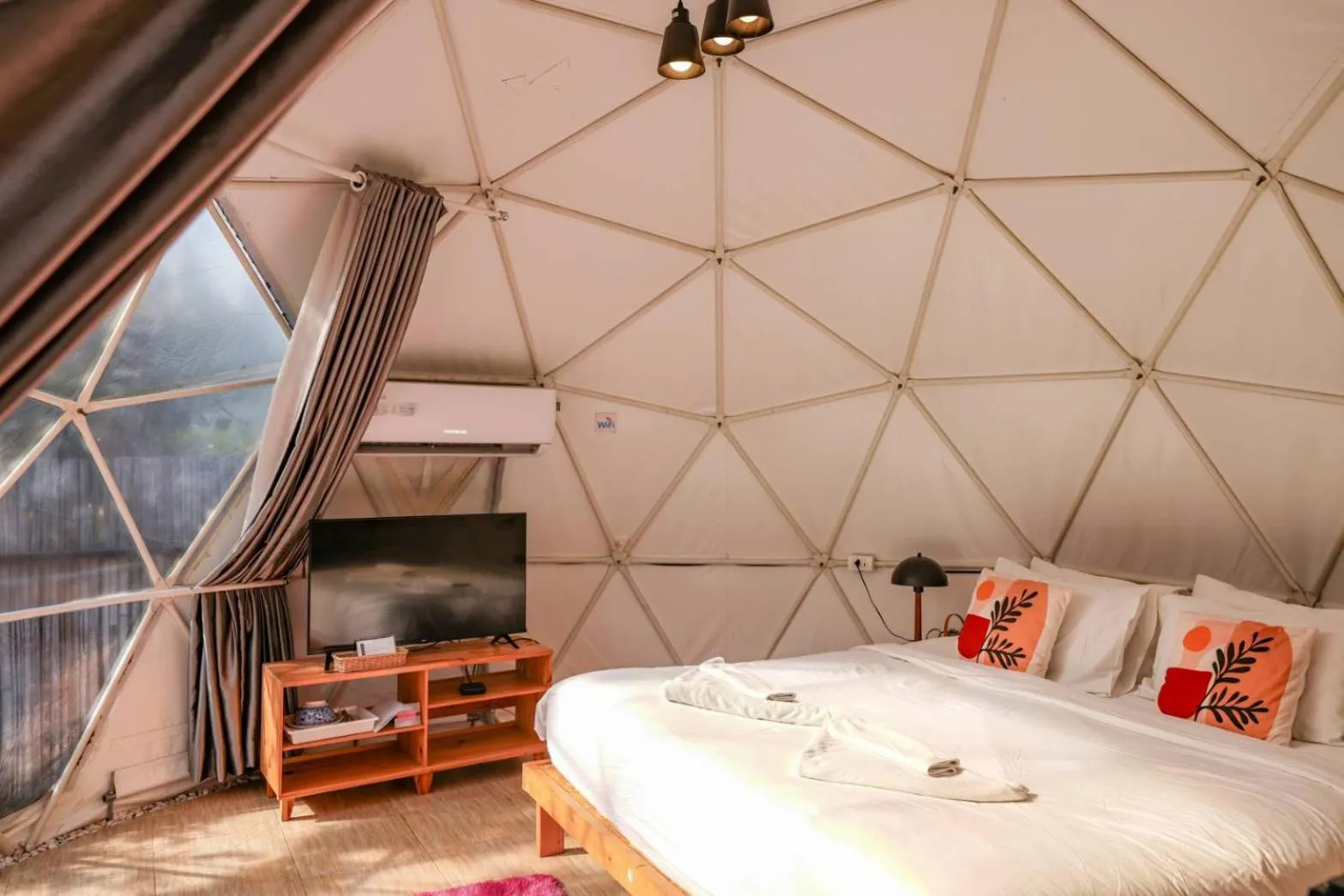 Bedroom, Bed in Glamping hill khaoyai