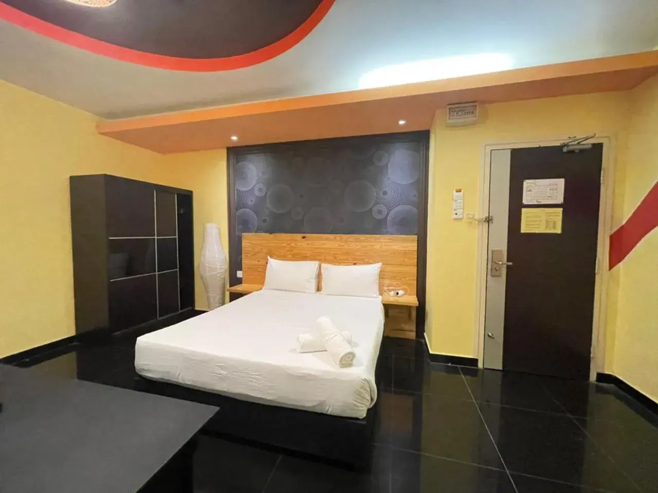 Bed in RAE HOTEL BUKIT BINTANG