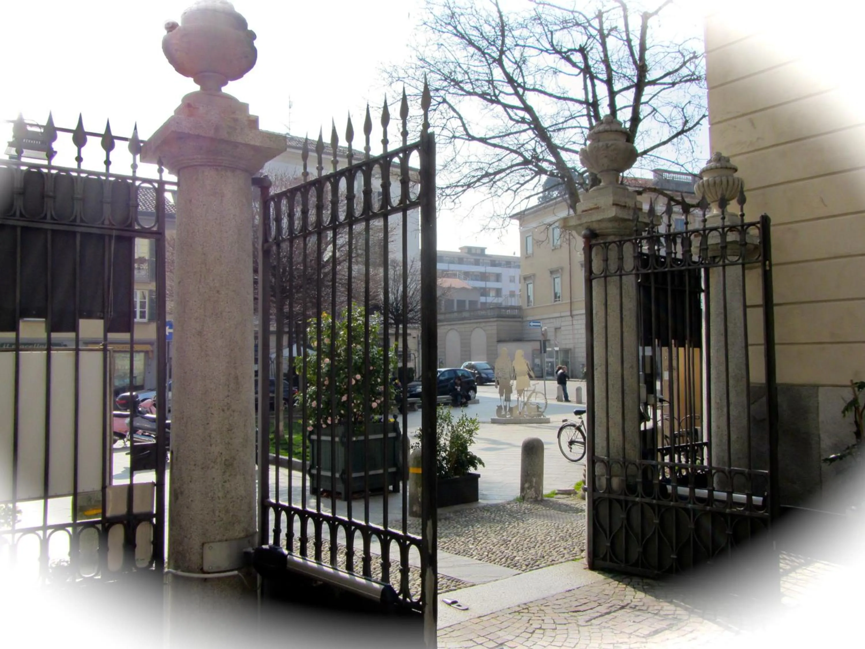 Facade/entrance in Hotel Europa Varese