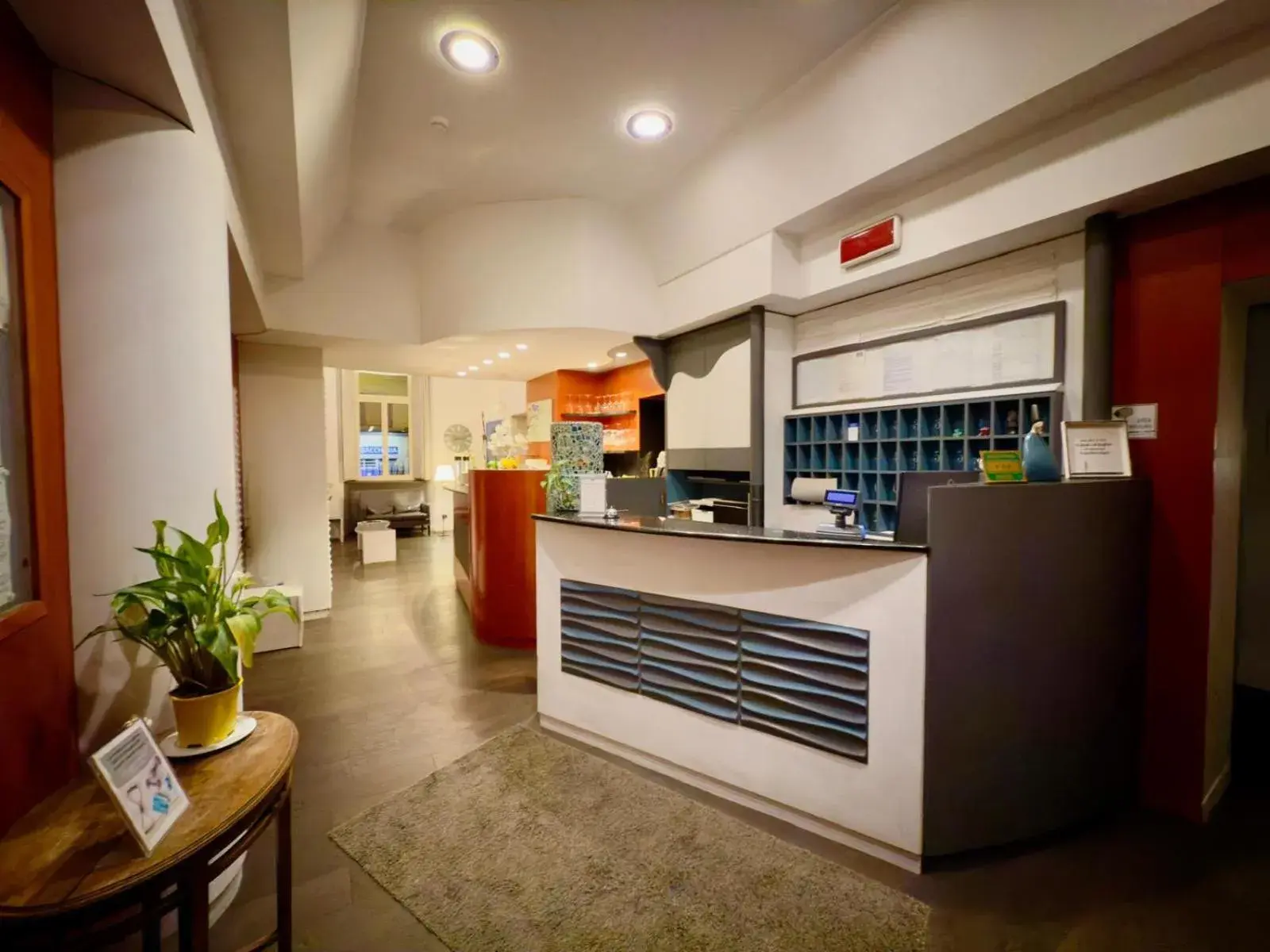 Lobby or reception in Hotel Europa Varese Lobby or reception in Hotel Europa Varese